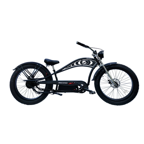 Micargi Cyclone 2.0 Deluxe 500W 48V Fat Tire Stretch Cruiser Electric Bike