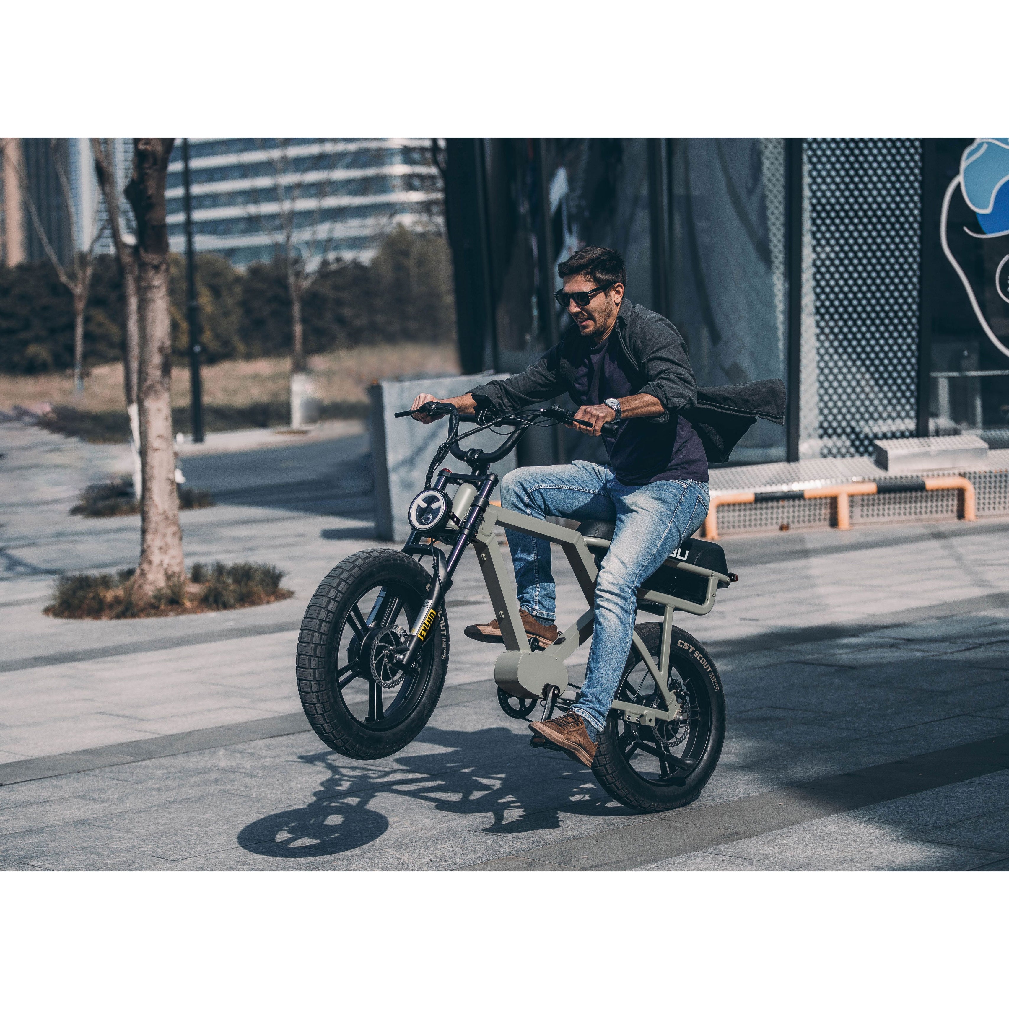Eunorau Flash AWD 1.0 Fat Tire Electric Bike