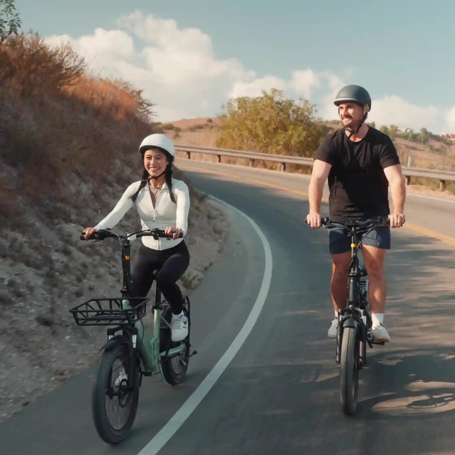 OKAI FlexMov EBF10 Lightweight Folding Fat Tire Electric Bike