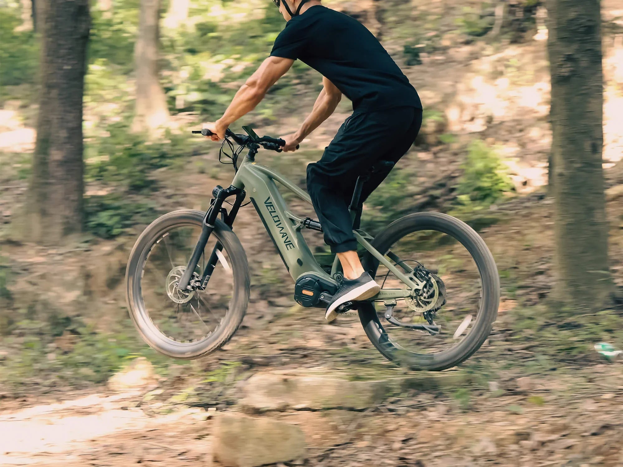 Velowave Forest XM Full Suspension Electric Mountain Bike