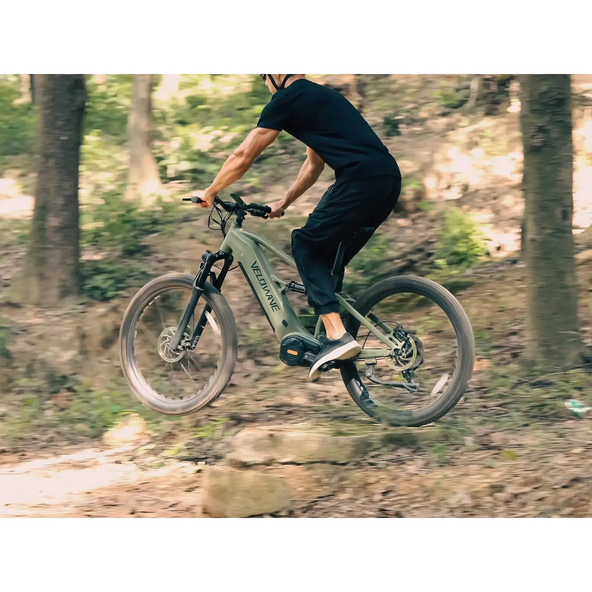 Velowave Forest XM Full Suspension Electric Mountain Bike 