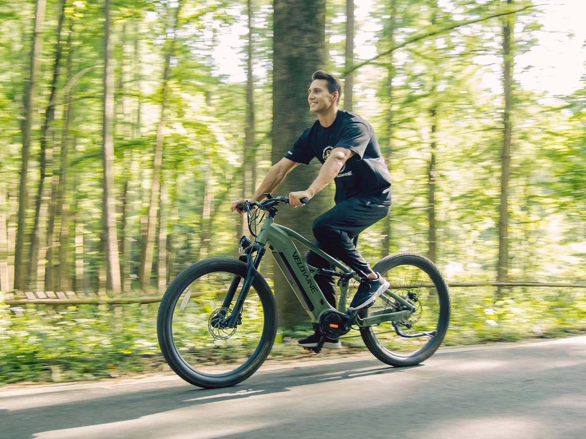 Velowave Forest XM Full Suspension Electric Mountain Bike