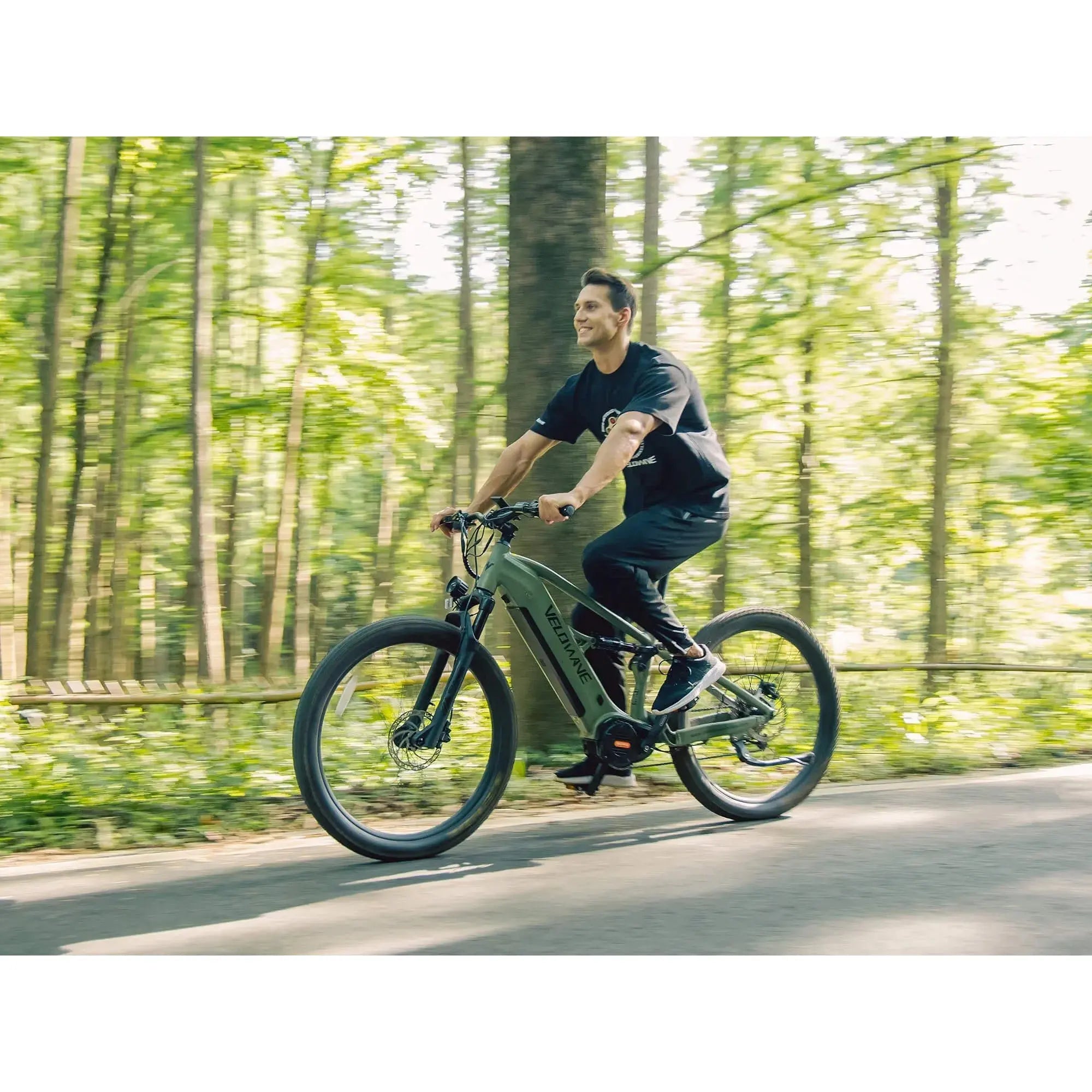 Velowave Forest XM Full Suspension Electric Mountain Bike 