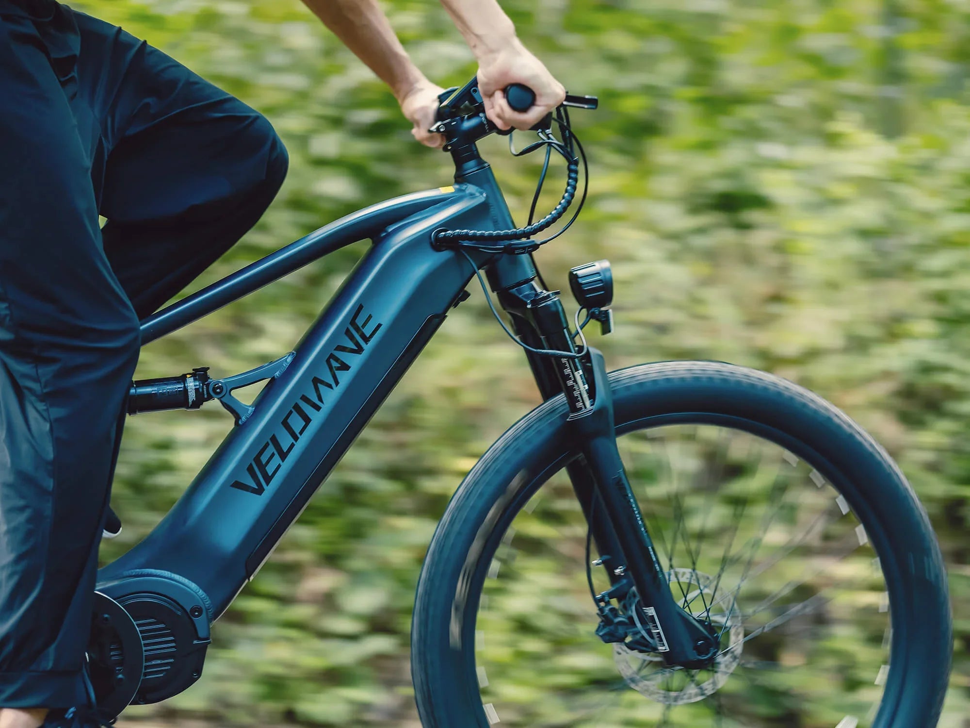 Velowave Forest XM Full Suspension Electric Mountain Bike