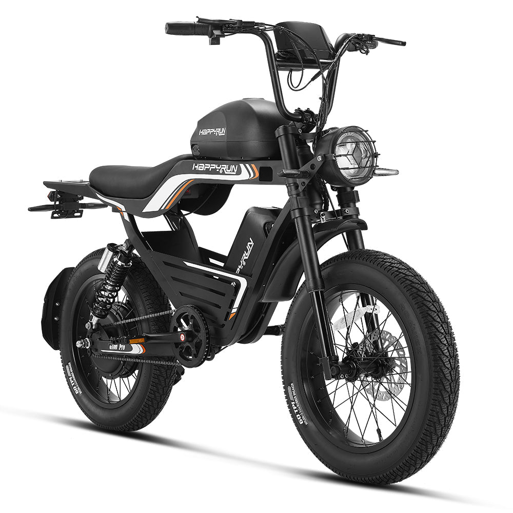 HappyRun Tank G100 Pro 6000W Dual Battery Electric Bike