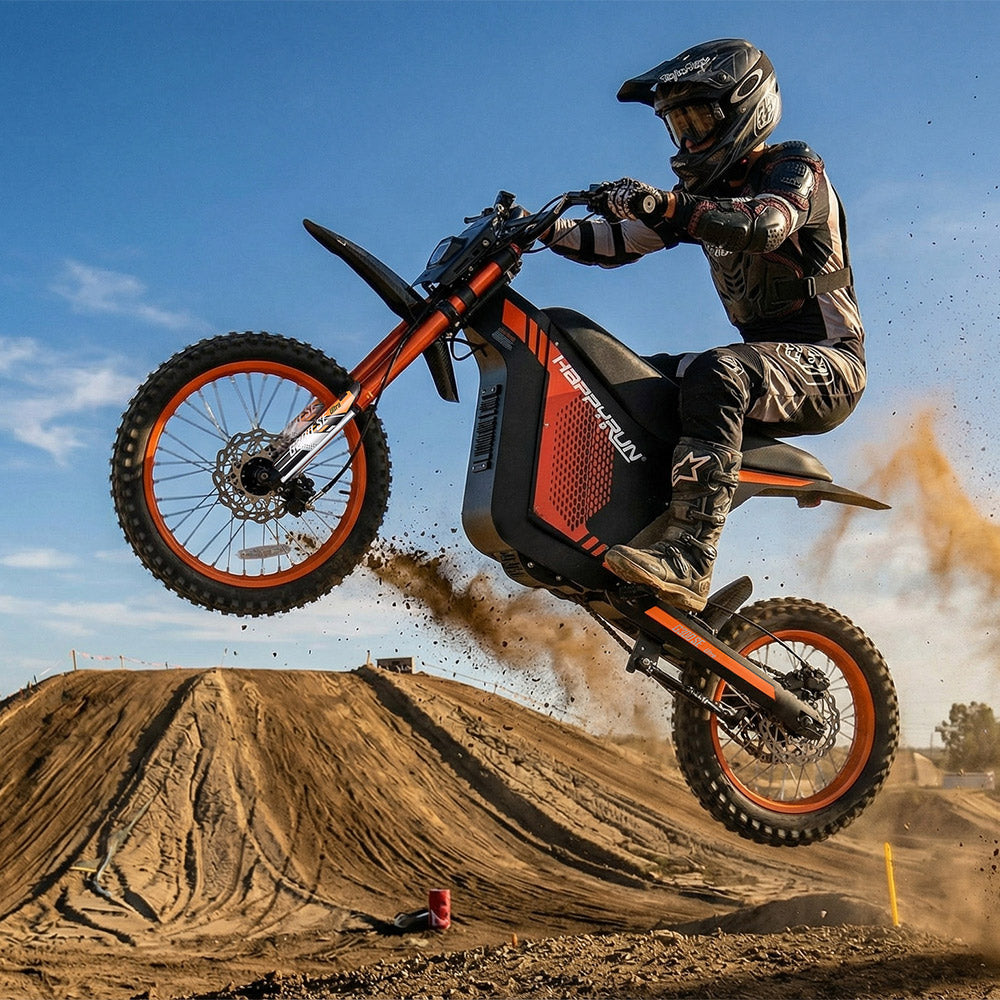 HappyRun G300 SE Ultra Electric Dirt Bike Mid-Drive