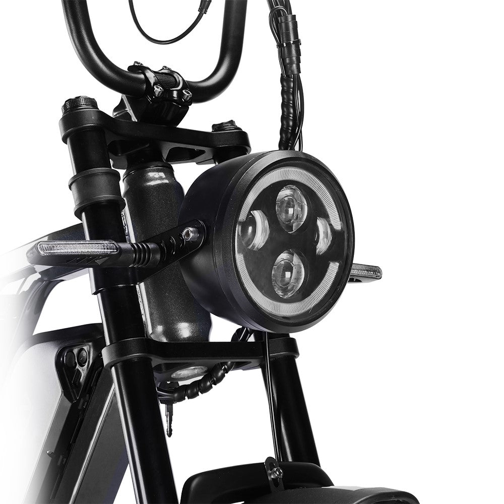 HappyRun Tank G60 Pro 2000W Moped-Style Off-Road Electric Bike