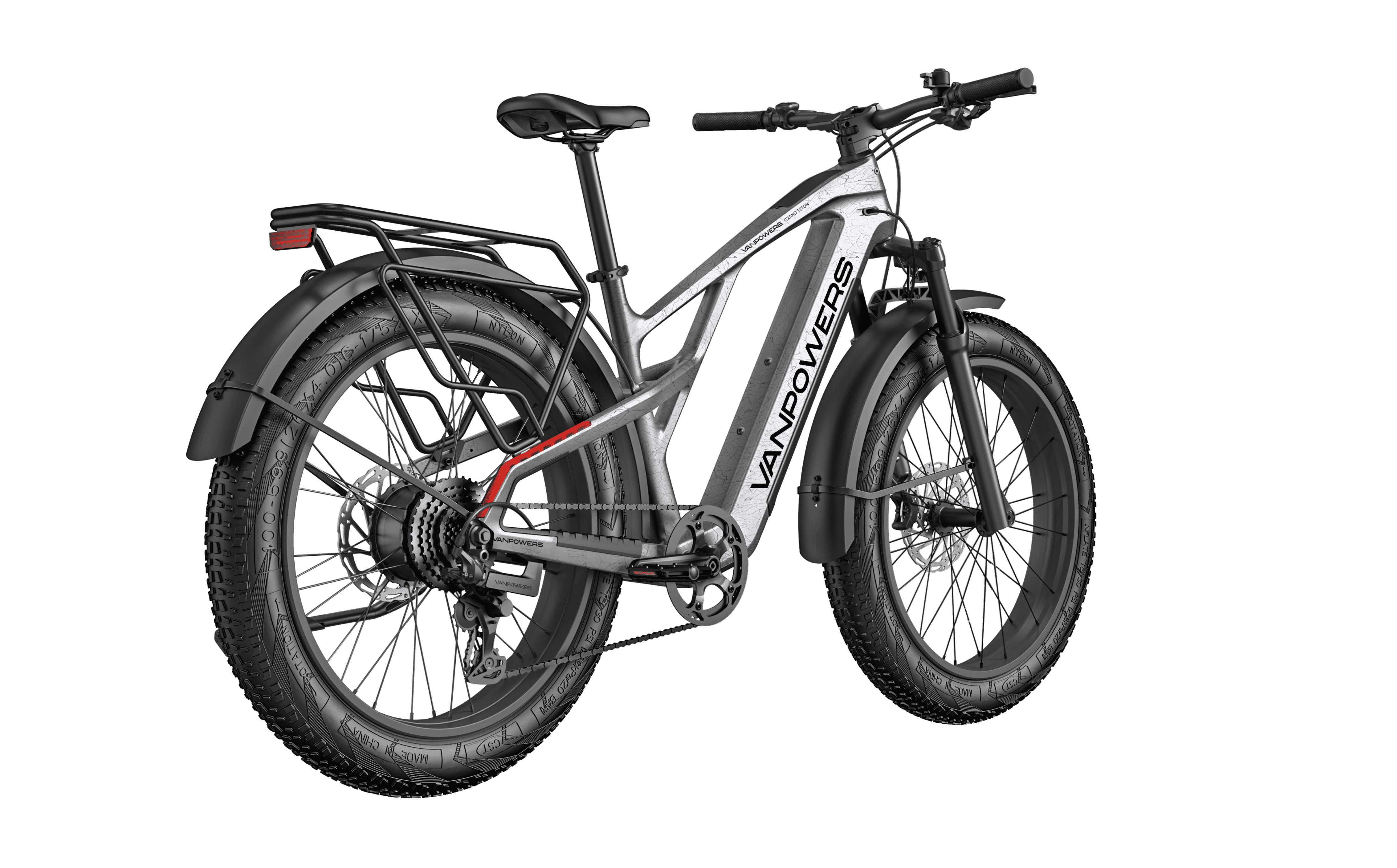 Vanpowers GrandTeton Pro Fat Tire Electric Mountain Bike