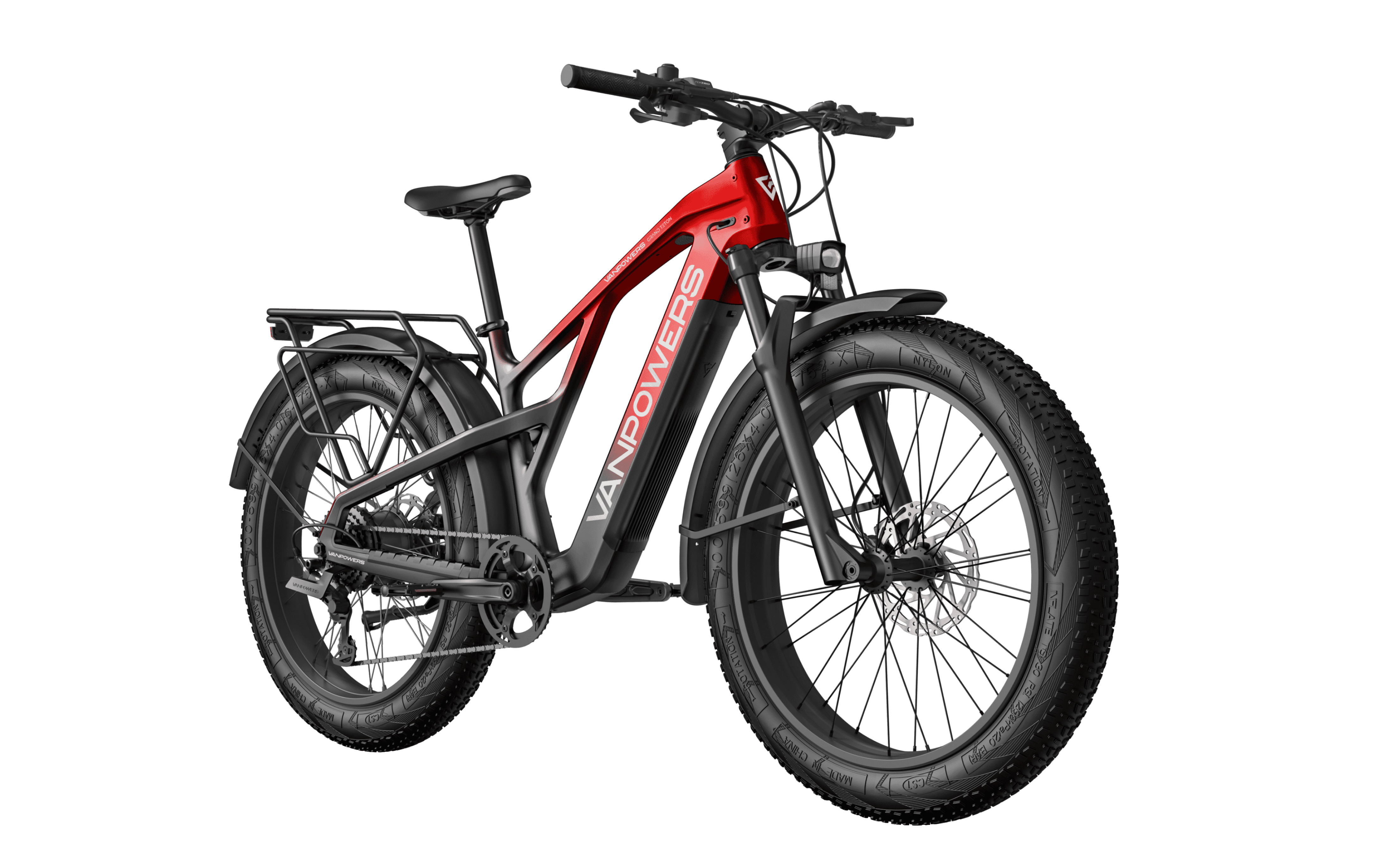 Vanpowers GrandTeton Pro Fat Tire Electric Mountain Bike