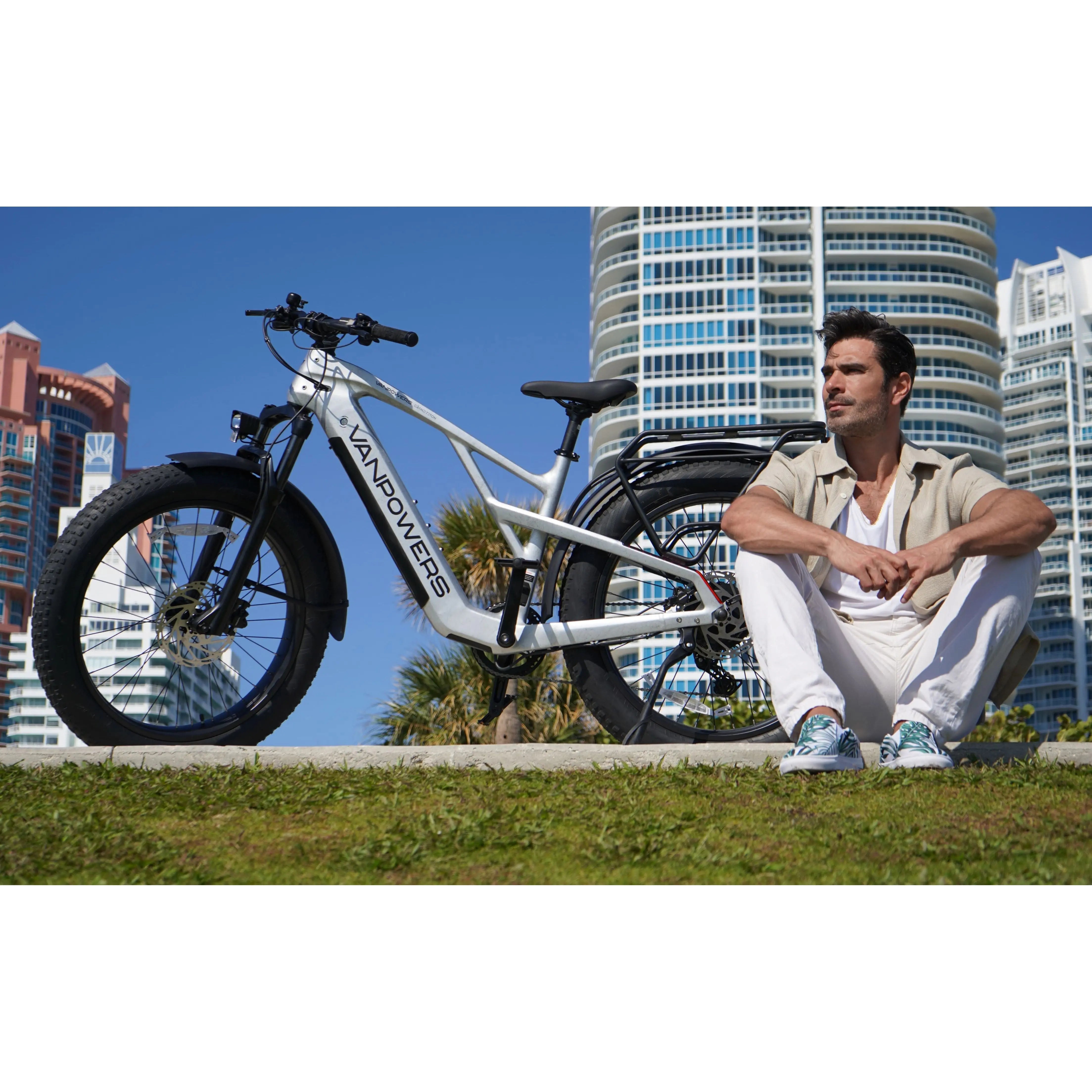 Vanpowers GrandTeton Pro Fat Tire Electric Mountain Bike  Electric Bikes Paradise