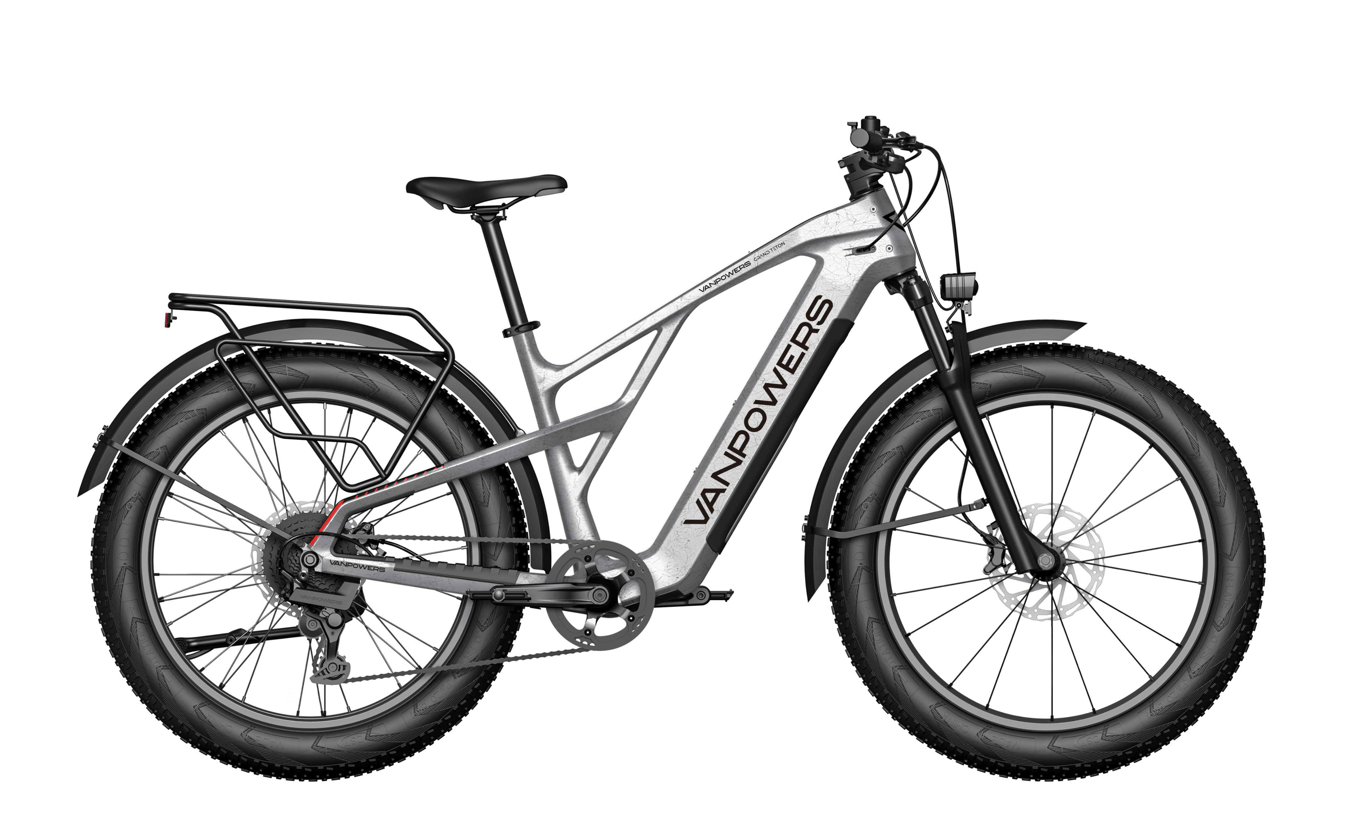Vanpowers GrandTeton Pro Fat Tire Electric Mountain Bike