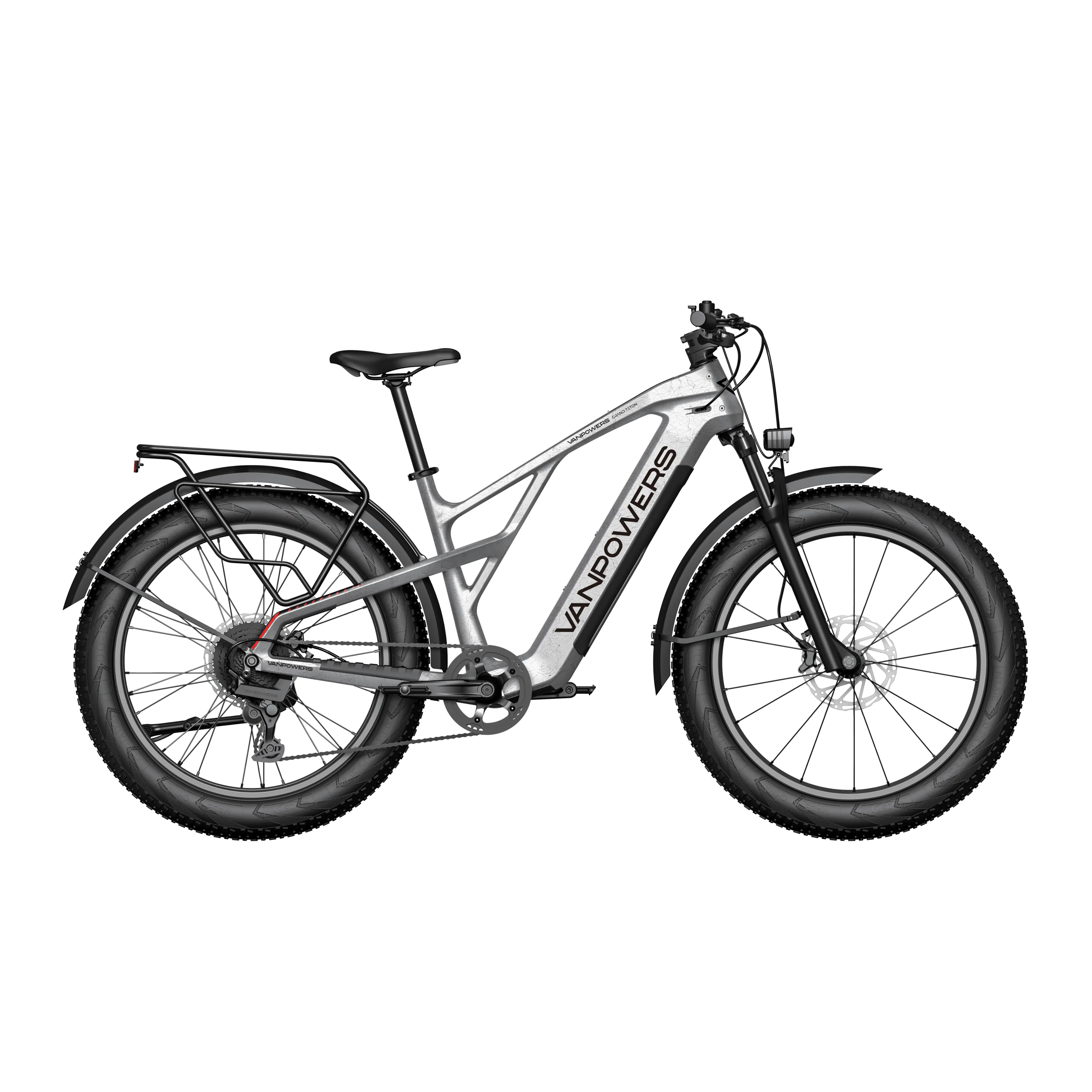 Vanpowers GrandTeton Pro Fat Tire Electric Mountain Bike  Electric Bikes Paradise