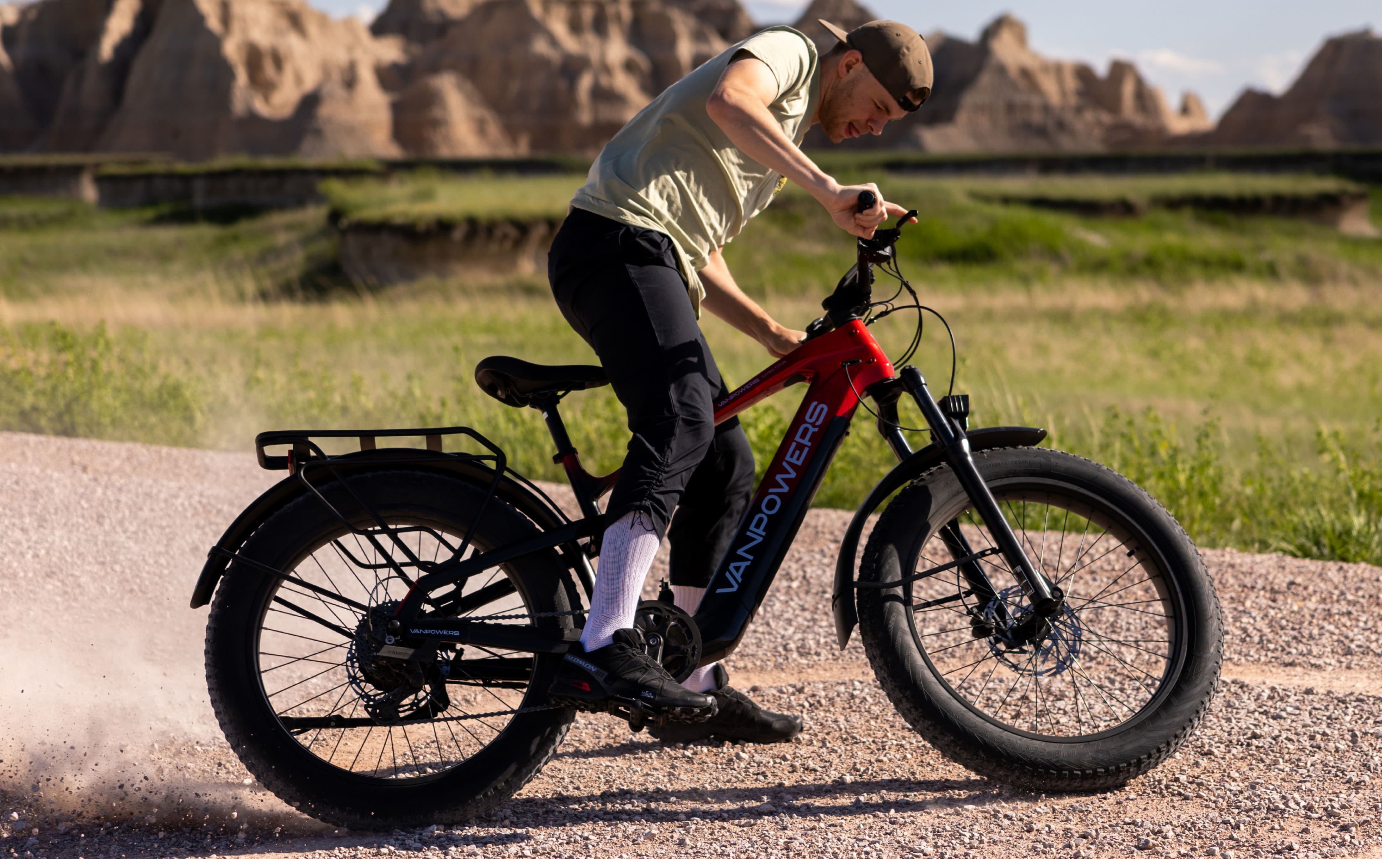 Vanpowers GrandTeton Pro Fat Tire Electric Mountain Bike