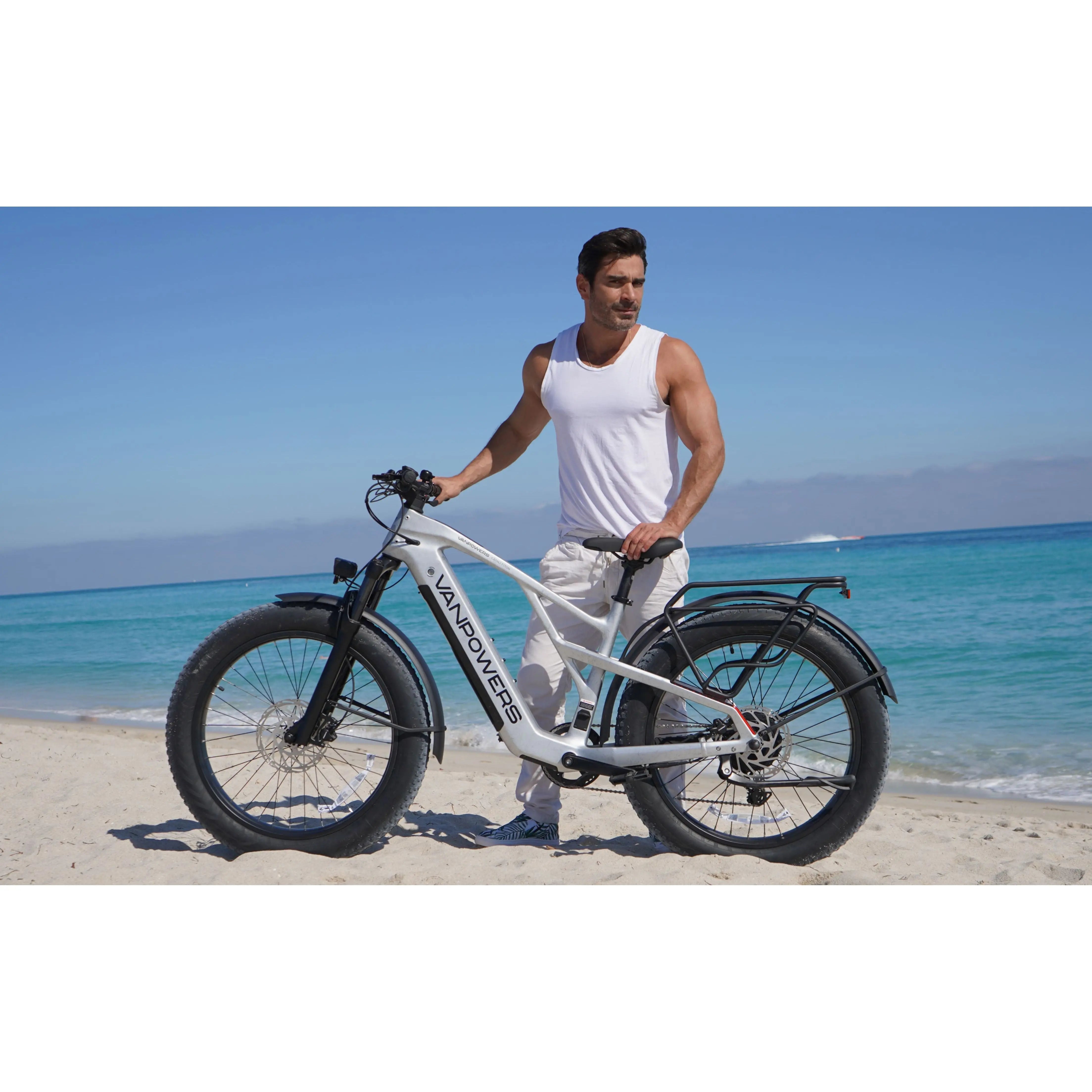 Vanpowers GrandTeton Pro Fat Tire Electric Mountain Bike  Electric Bikes Paradise