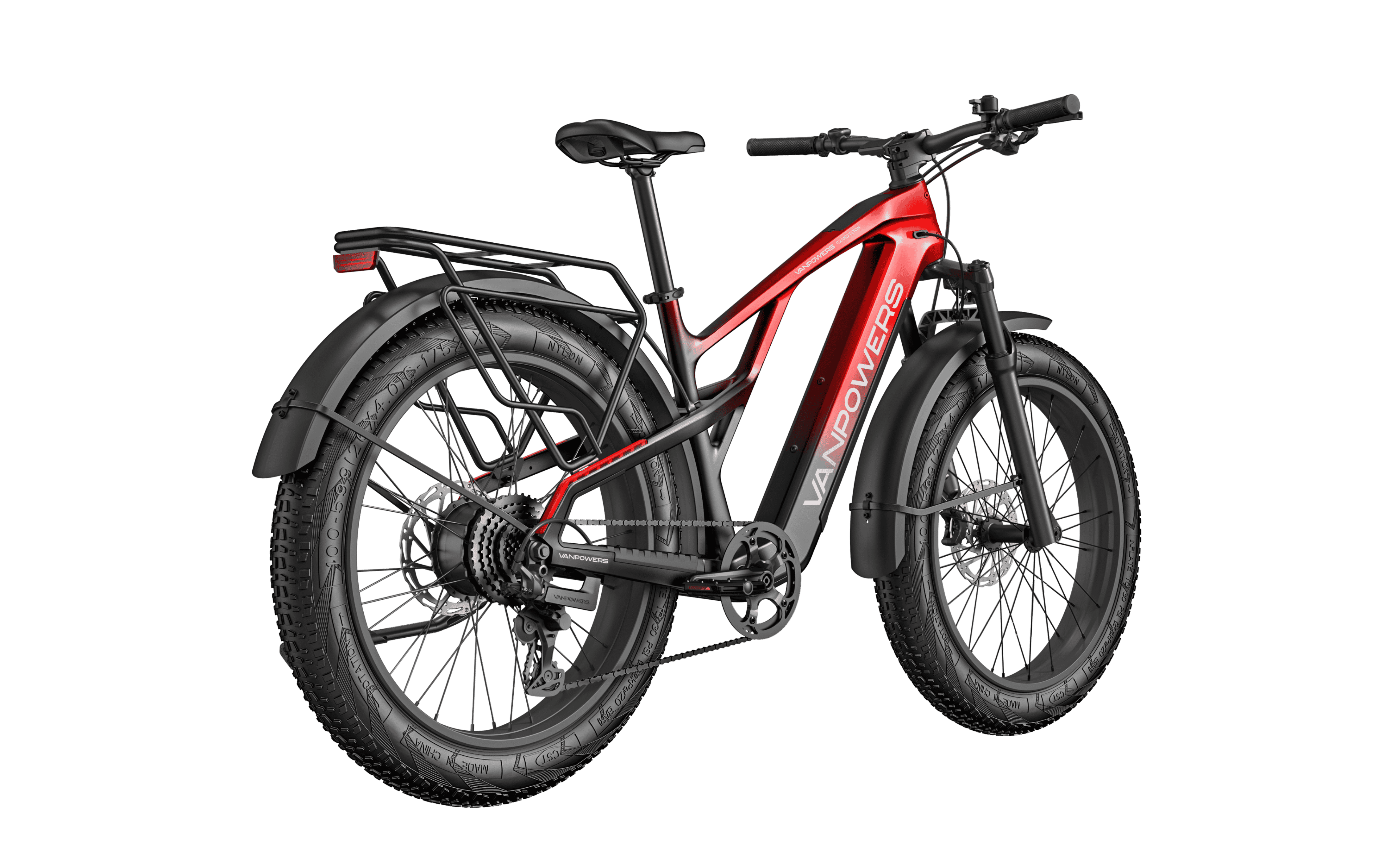 Vanpowers GrandTeton Pro Fat Tire Electric Mountain Bike