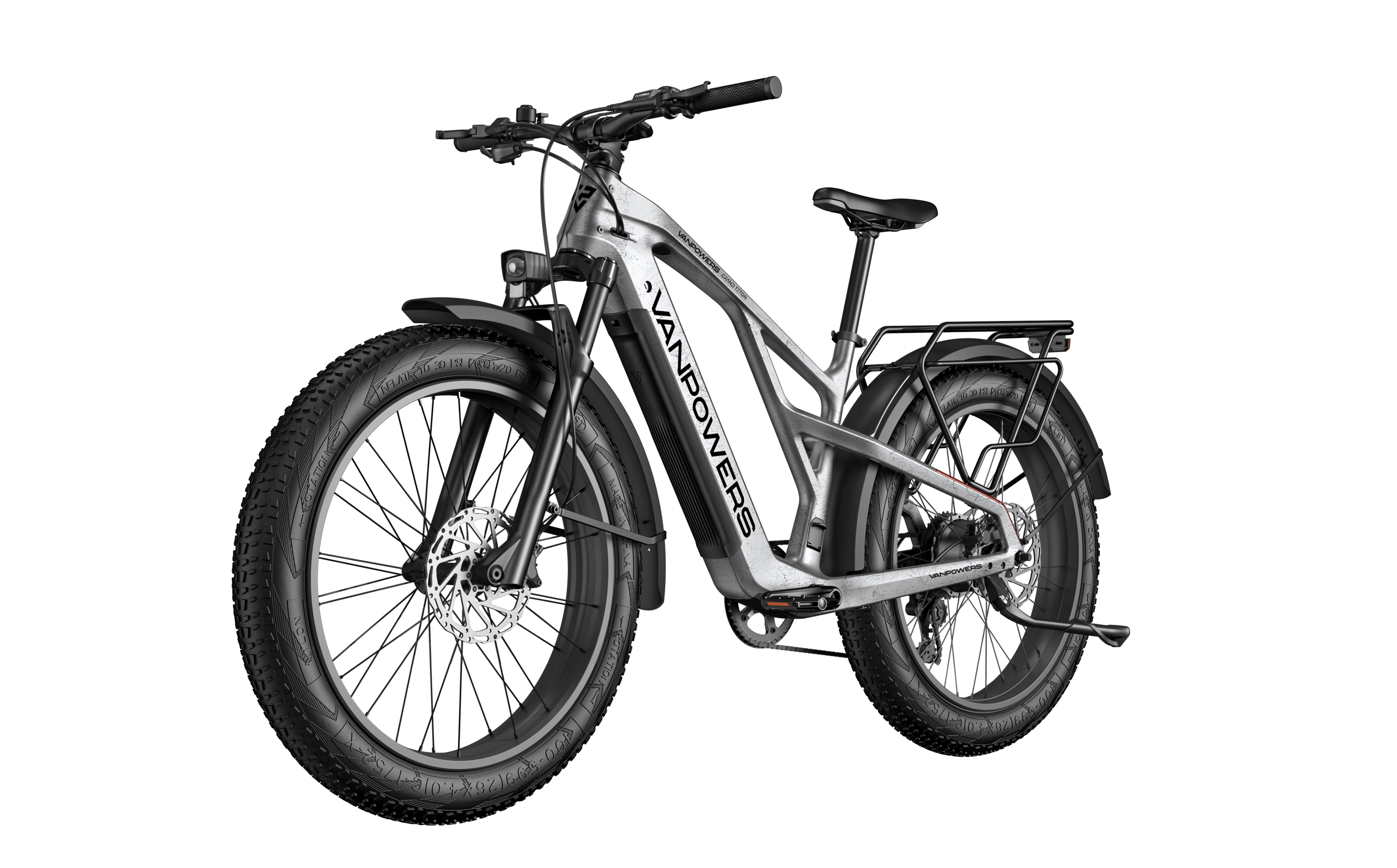 Vanpowers GrandTeton Pro Fat Tire Electric Mountain Bike