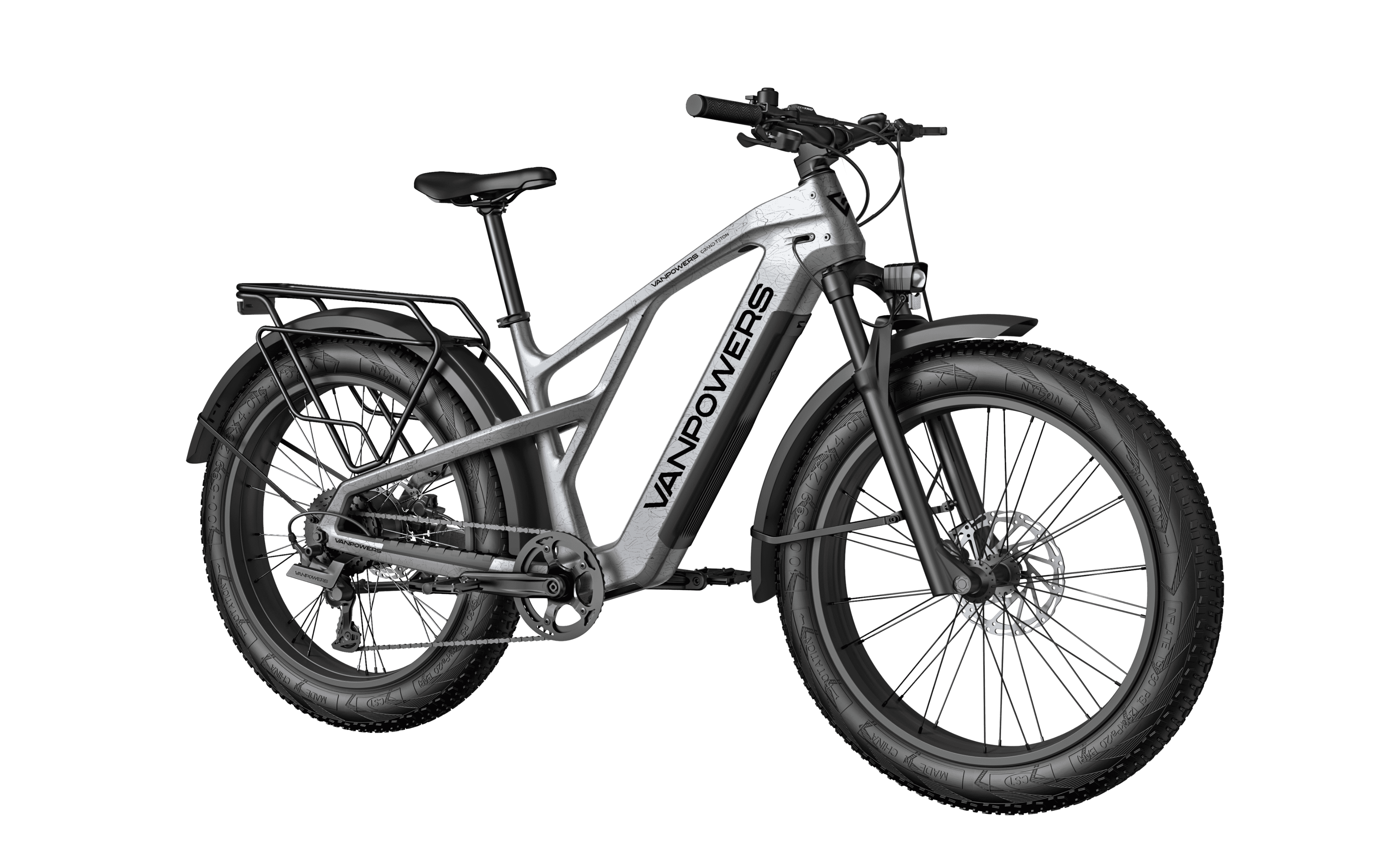 Vanpowers GrandTeton Pro Fat Tire Electric Mountain Bike