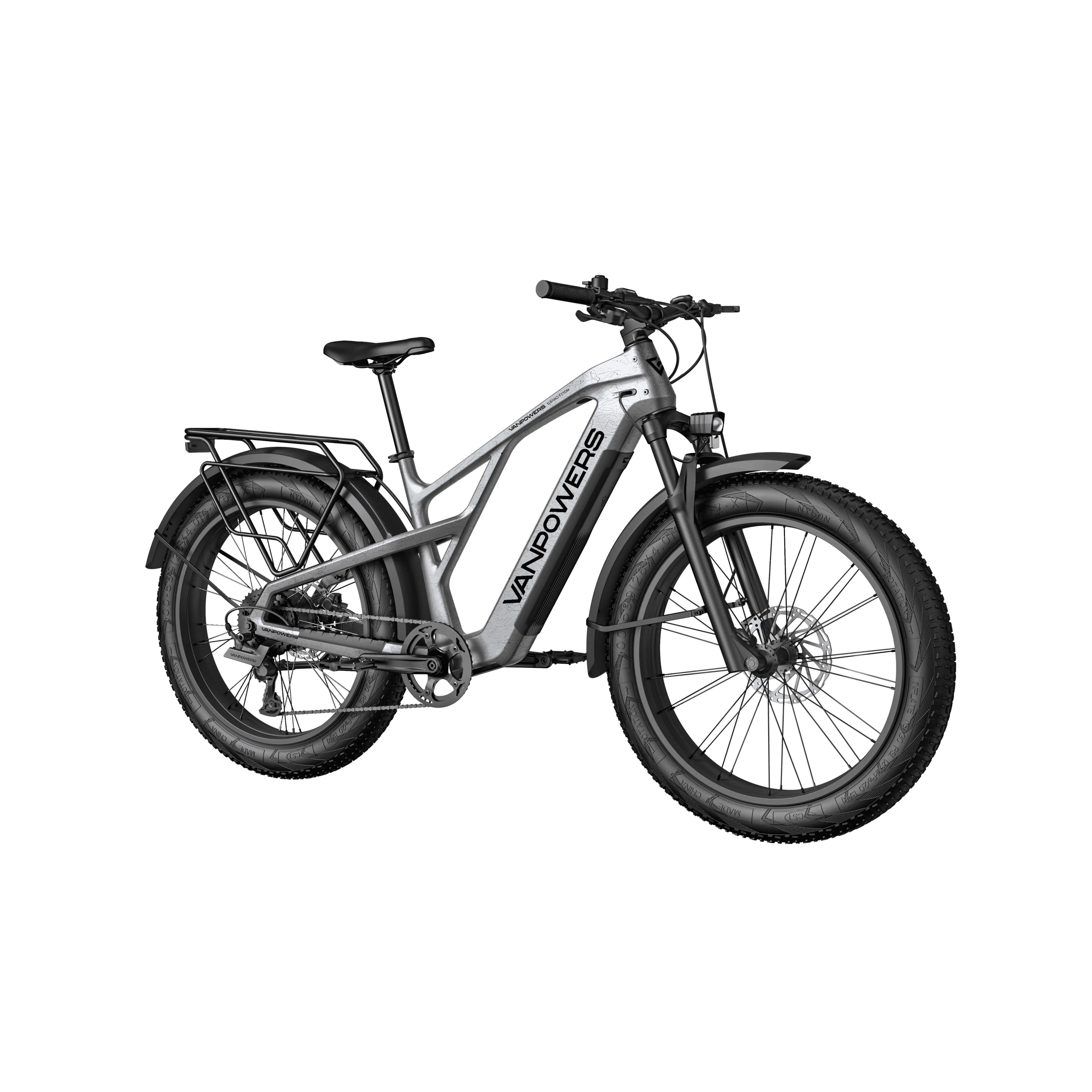 Vanpowers GrandTeton Pro Fat Tire Electric Mountain Bike  Electric Bikes Paradise