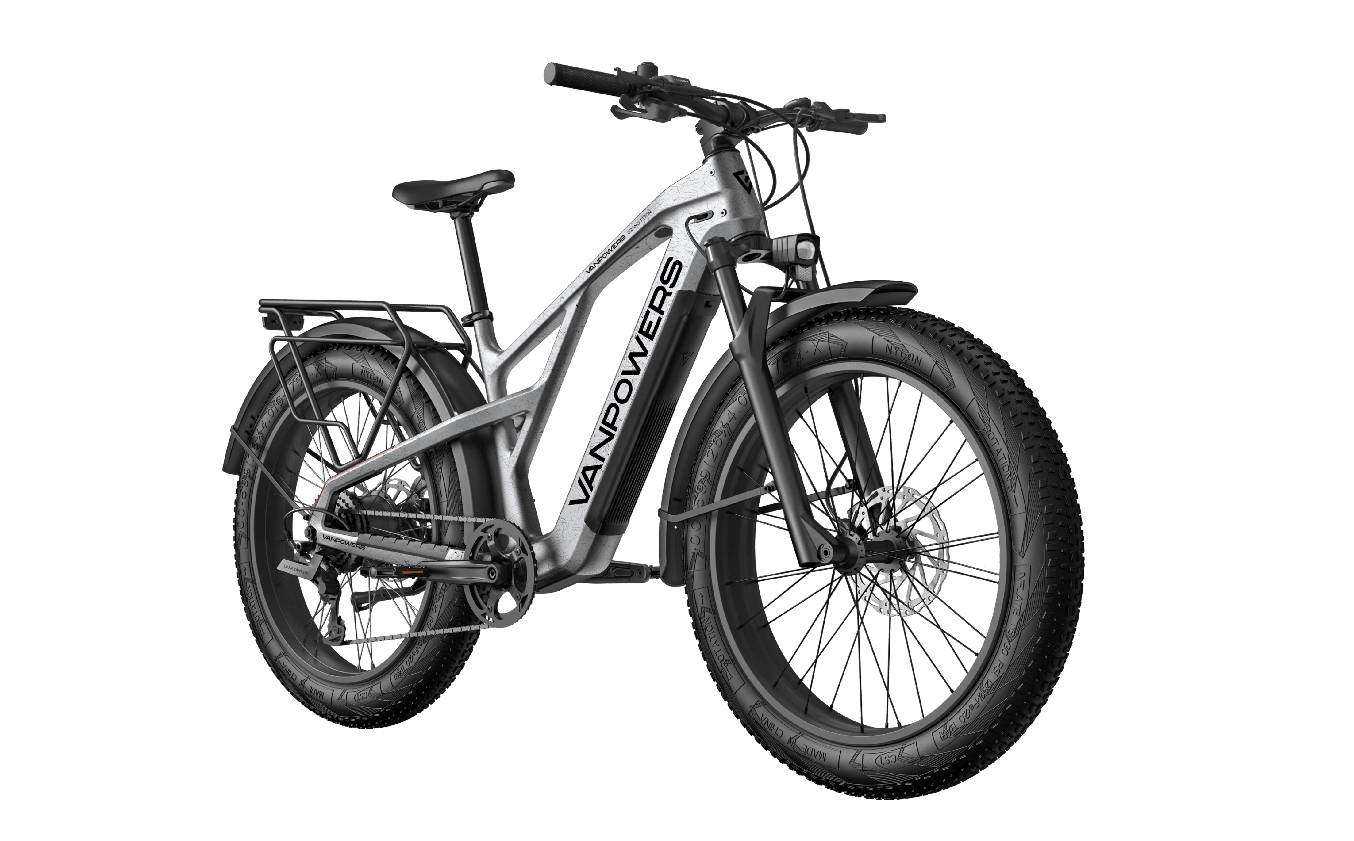 Vanpowers GrandTeton Pro Fat Tire Electric Mountain Bike