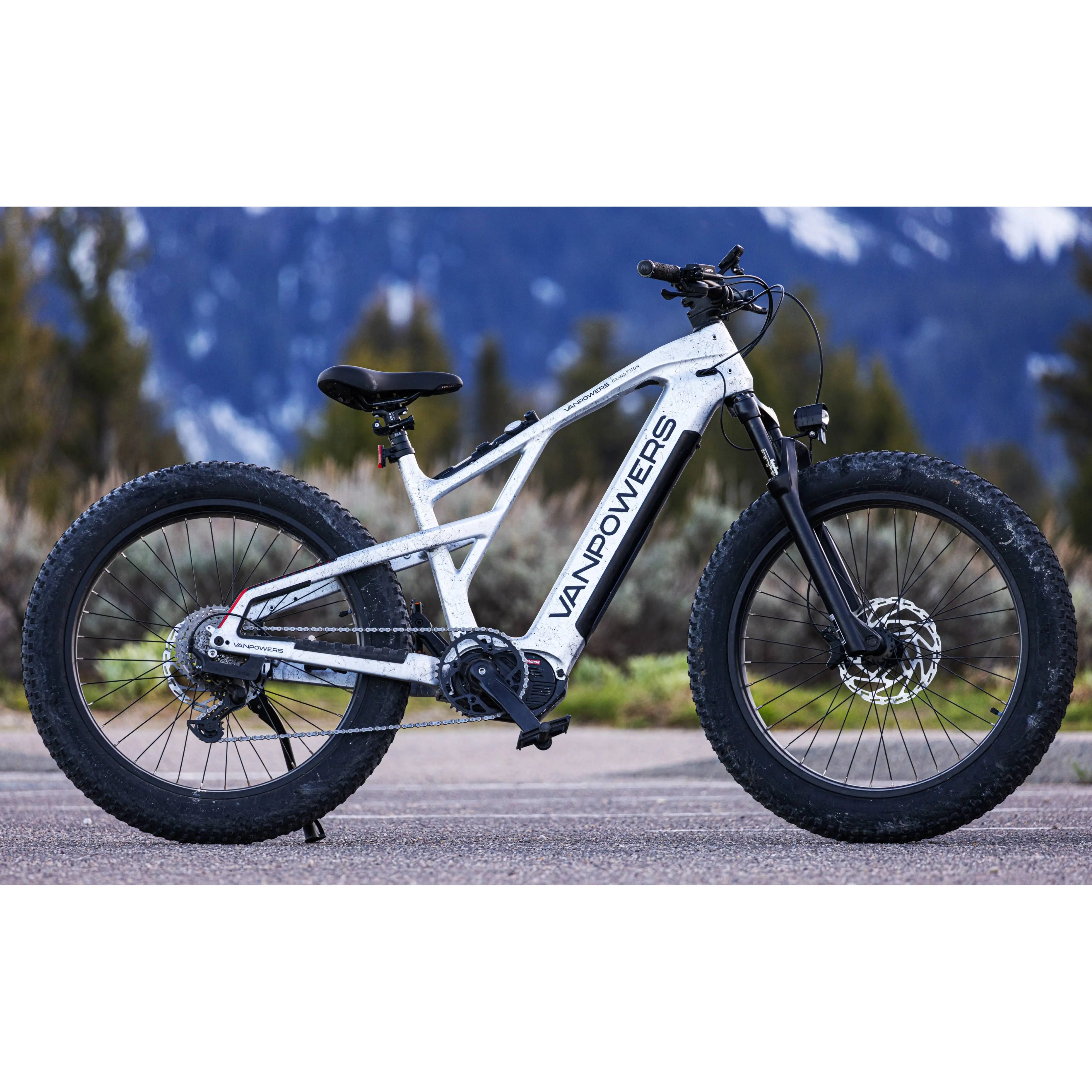 Vanpowers GrandTeton Ultra Mid Drive Fat Tire Electric Bike  Electric Bikes Paradise