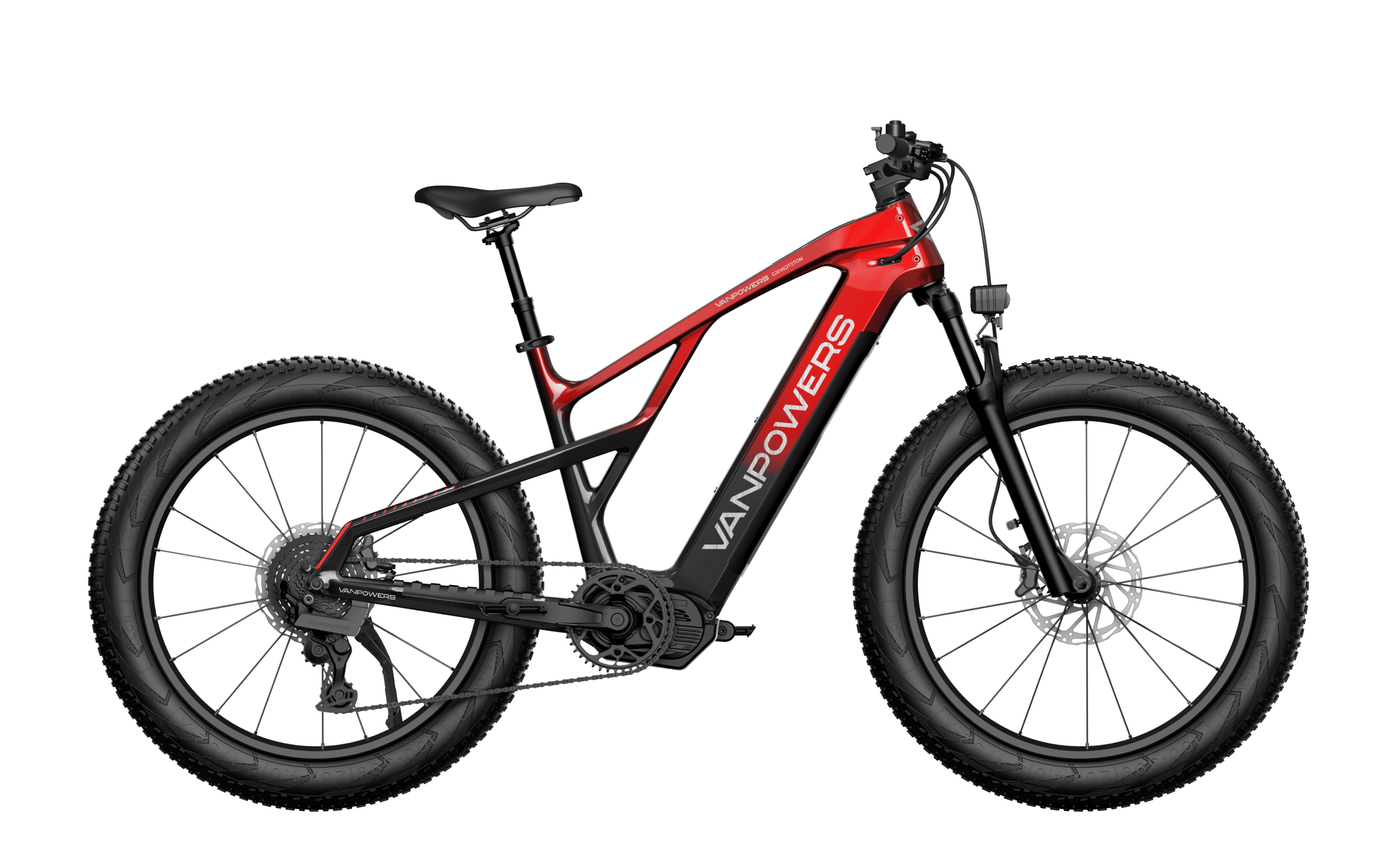 Vanpowers GrandTeton Ultra Mid Drive Fat Tire Electric Bike