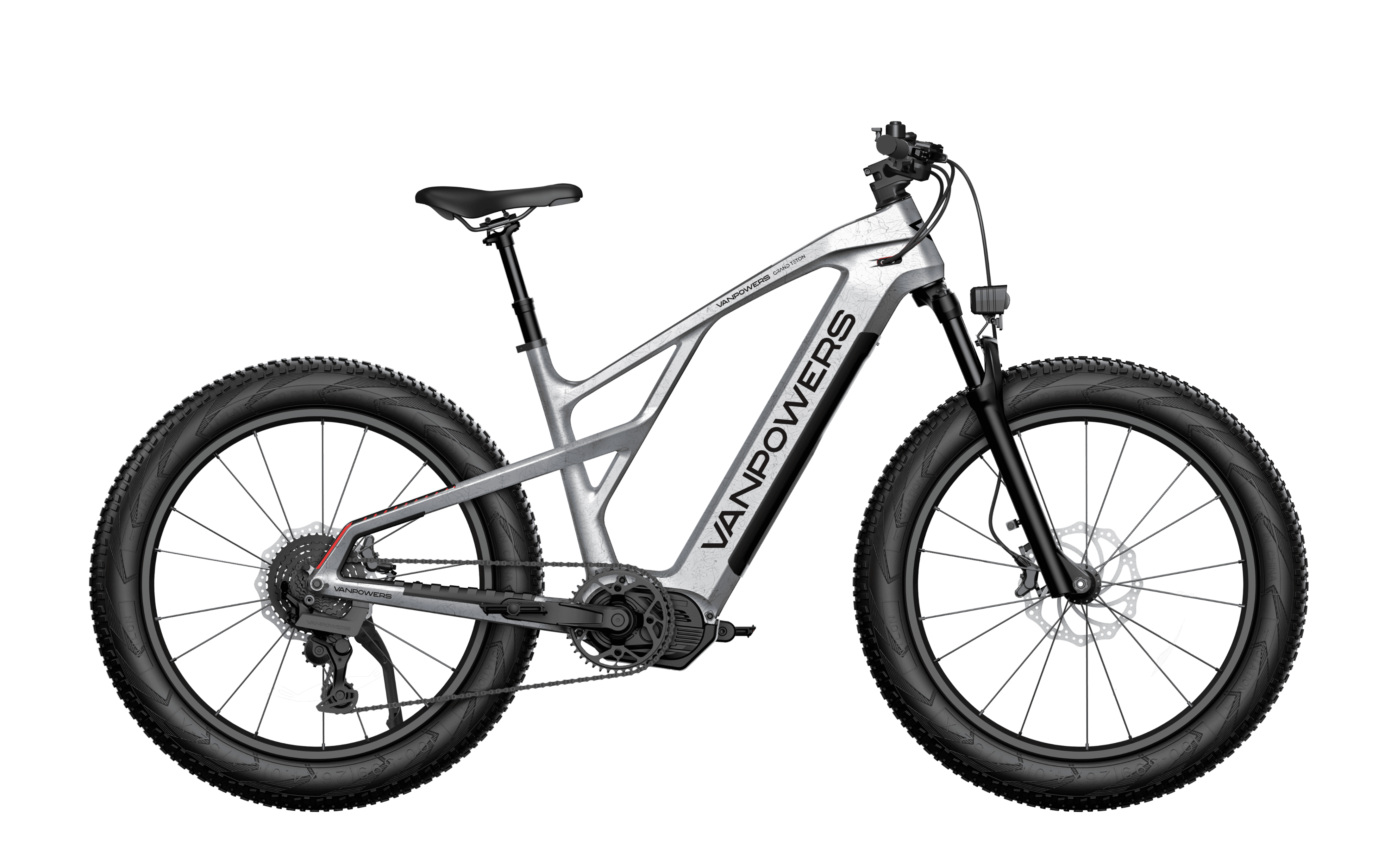 Vanpowers GrandTeton Ultra Mid Drive Fat Tire Electric Bike