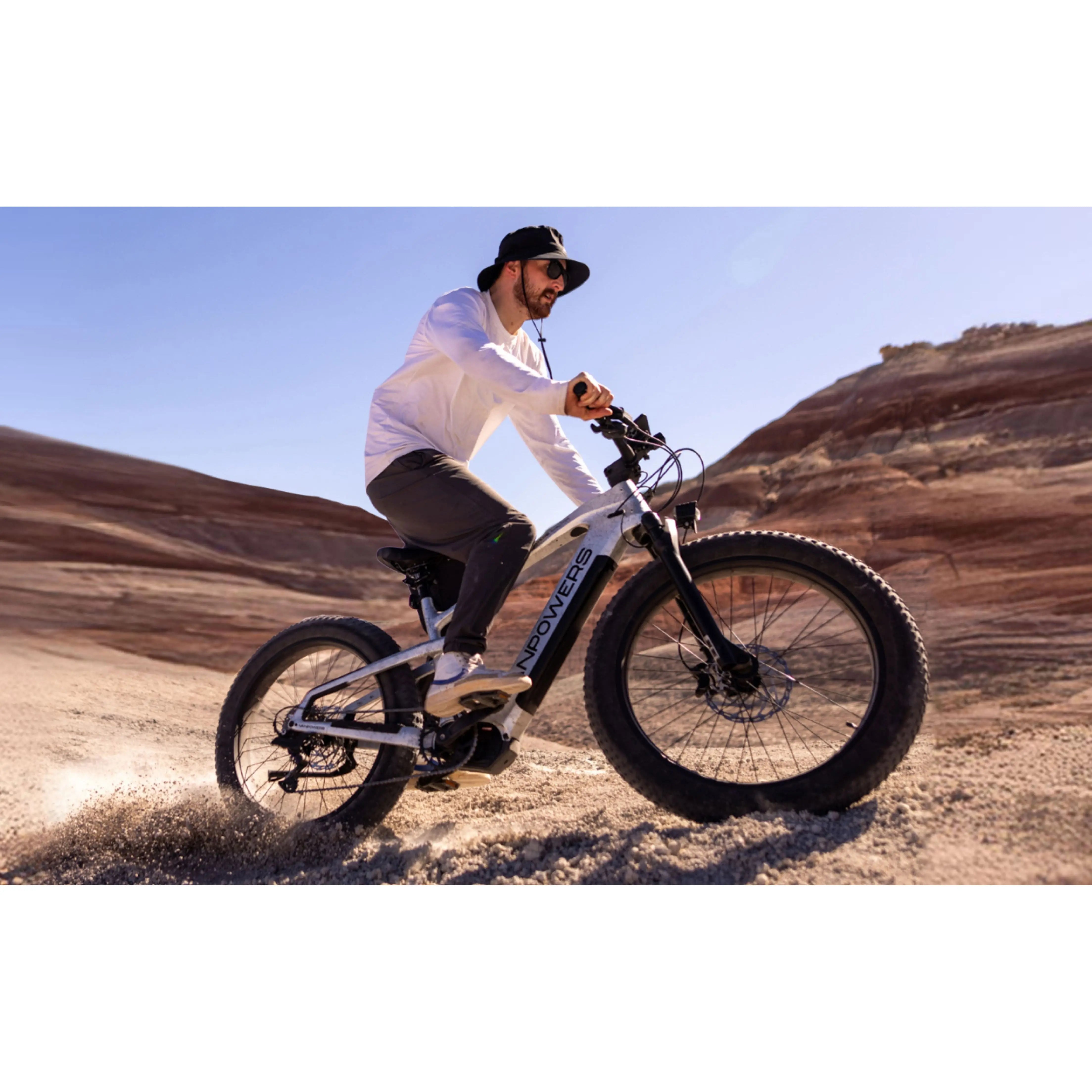 Vanpowers GrandTeton Ultra Mid Drive Fat Tire Electric Bike  Electric Bikes Paradise