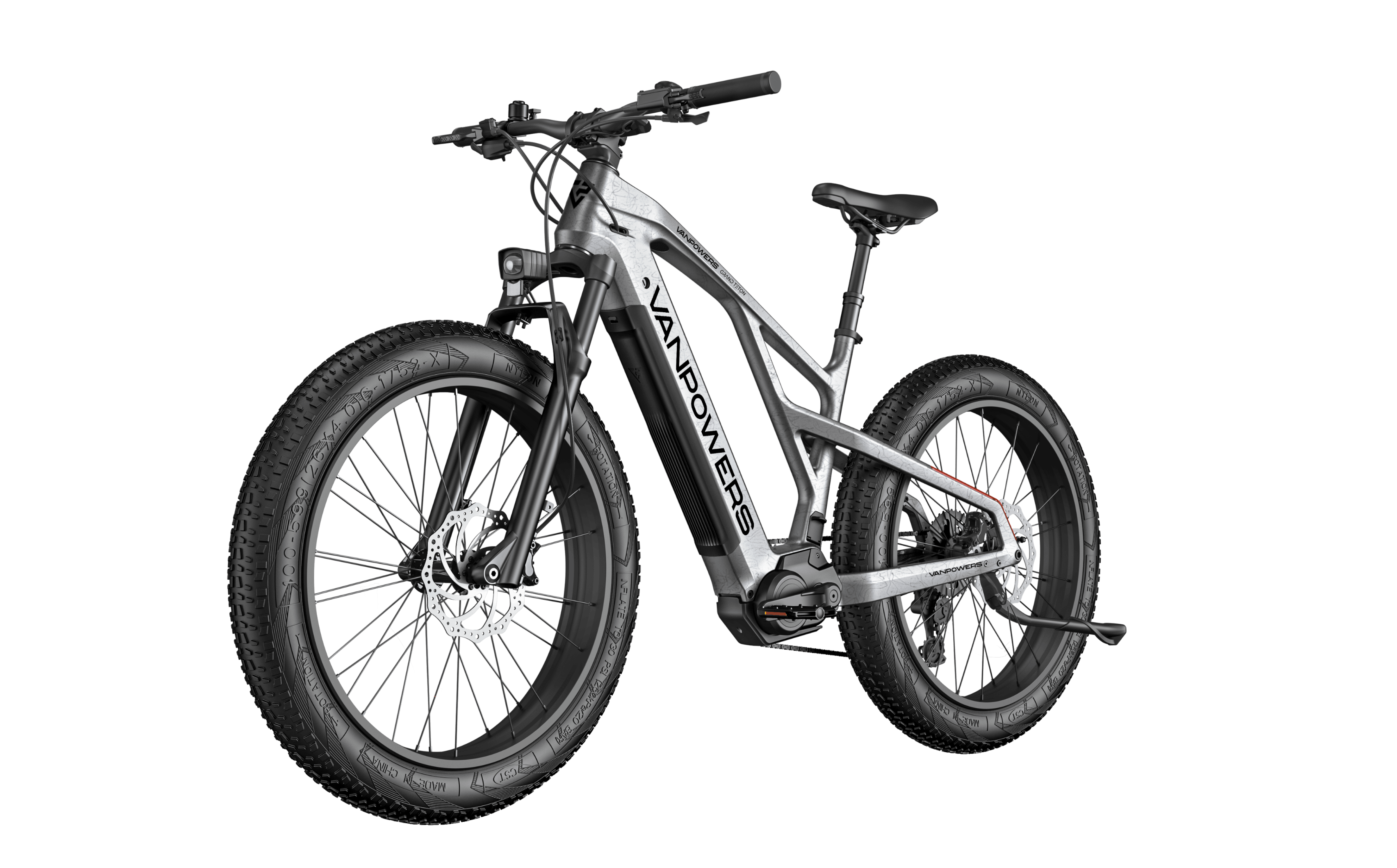 Vanpowers GrandTeton Ultra Mid Drive Fat Tire Electric Bike