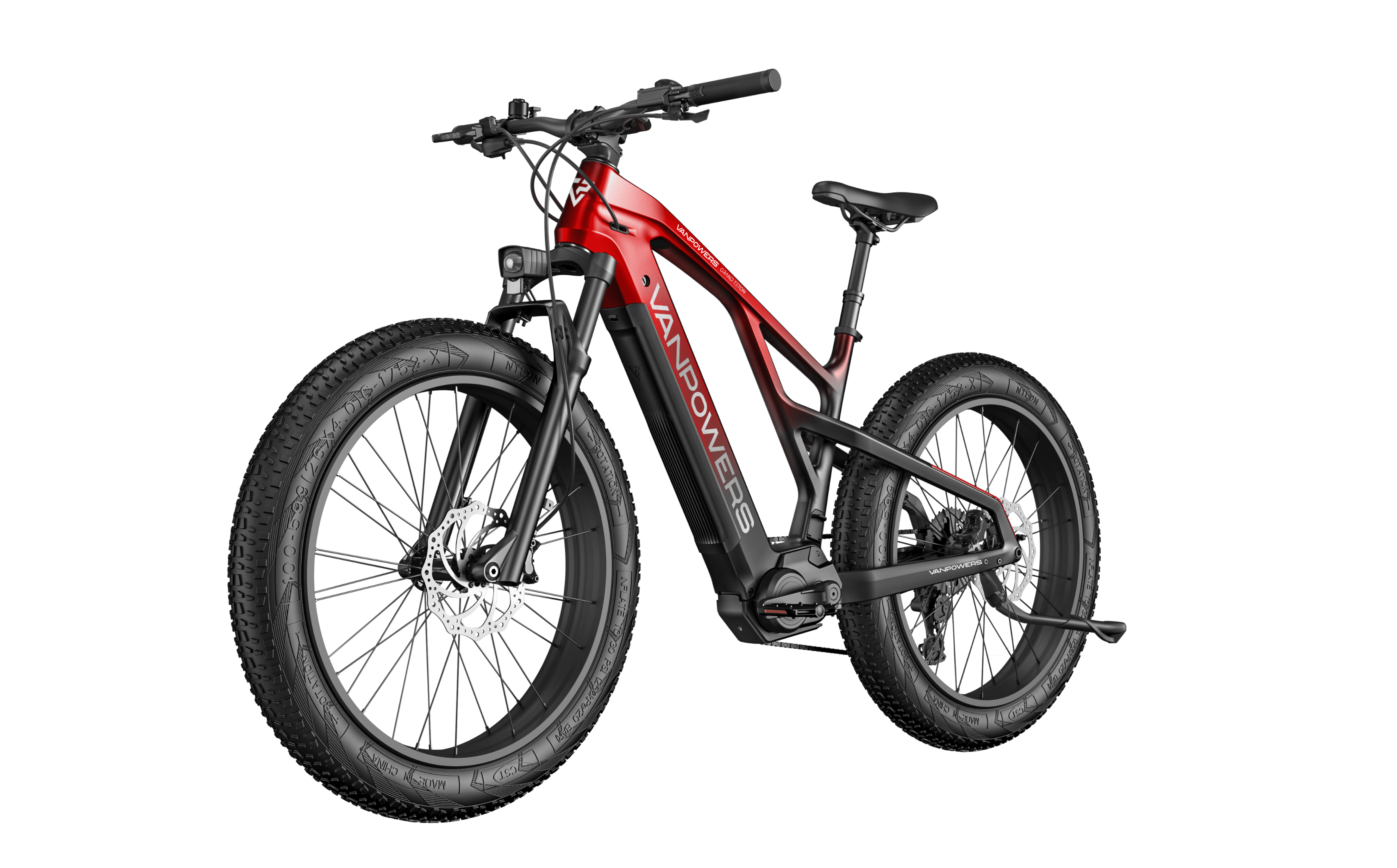 Vanpowers GrandTeton Ultra Mid Drive Fat Tire Electric Bike