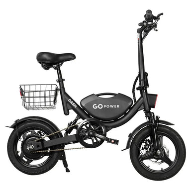 GoPowerBike GoDash 400W 36V Mini Folding Electric Bike  Electric Bikes Paradise