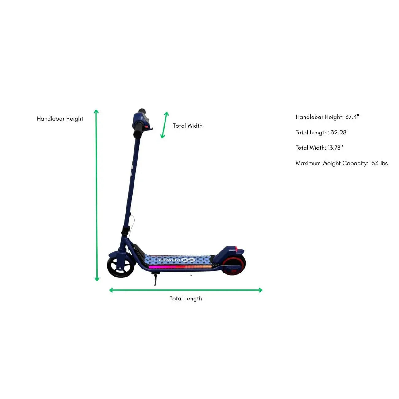GoPowerBike GoGlide Kids' Electric Scooter  Electric Bikes Paradise