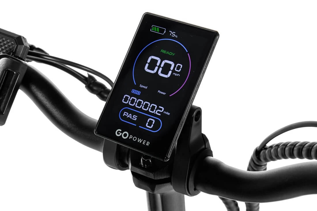 GoPowerBike GoPlus 500W Step-Through Folding Fat Tire Electric Bike