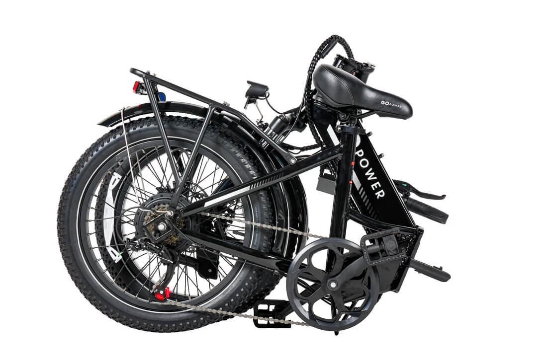 GoPowerBike GoPlus 500W Step-Through Folding Fat Tire Electric Bike