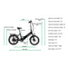 GoPowerBike GoPlus 500W Step-Through Folding Fat Tire Electric Bike  Electric Bikes Paradise