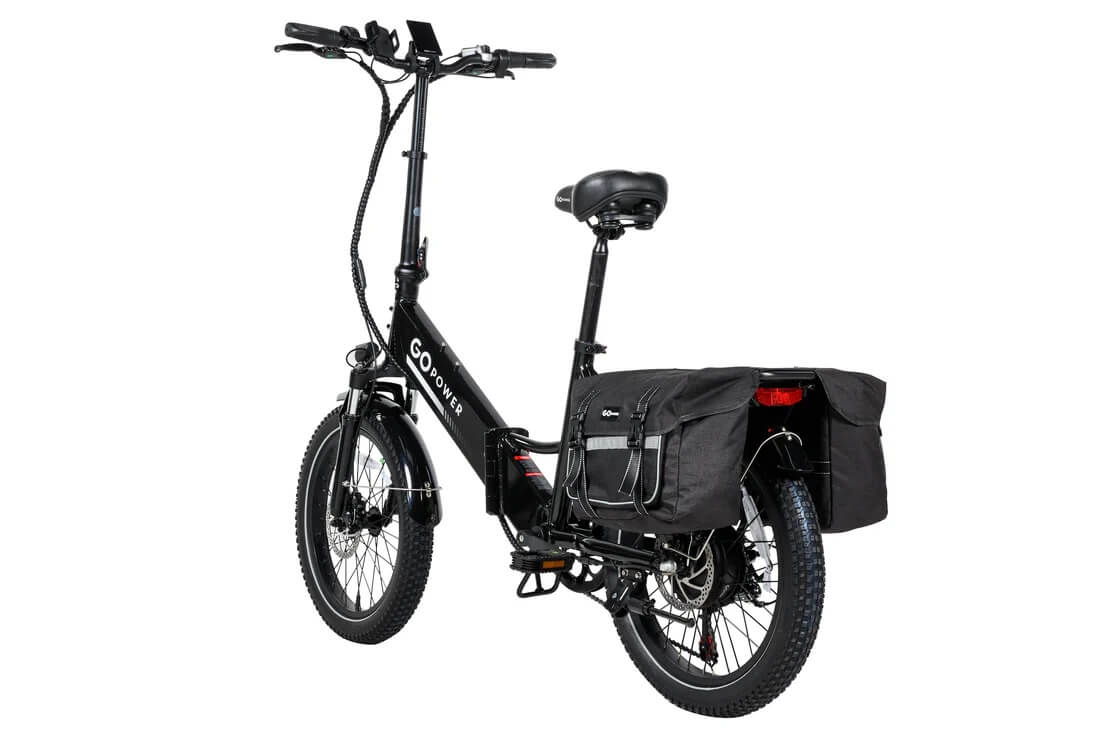 GoPowerBike GoPlus 500W Step-Through Folding Fat Tire Electric Bike