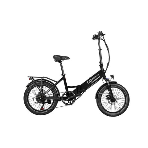 GoPowerBike GoPlus 500W Step-Through Folding Fat Tire Electric Bike