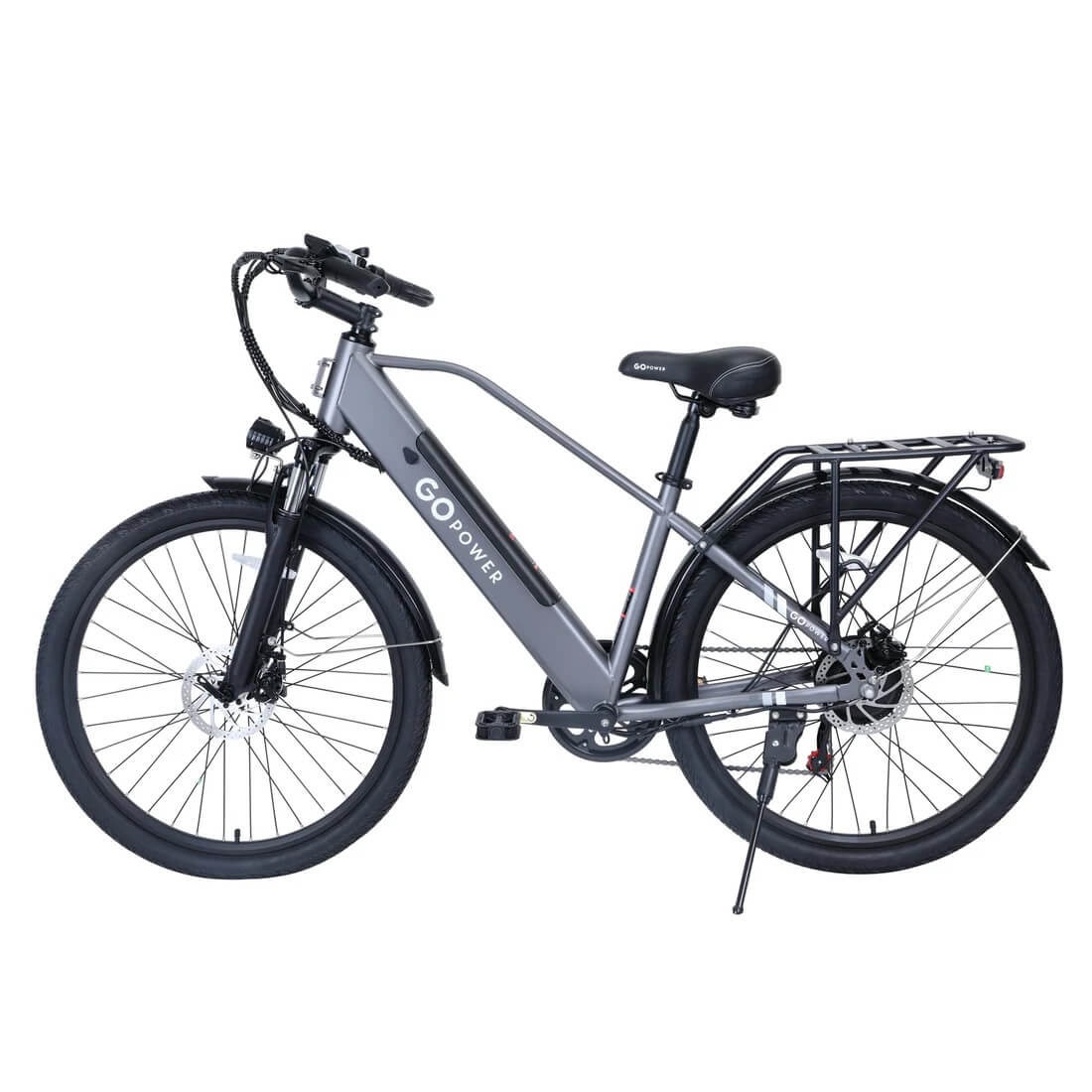 GoPowerBike GoScout 500W Front Suspension Folding Electric Bike