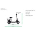 GoPowerBike GoFlow 350W 36V Lithium Folding Electric Scooter  Electric Bikes Paradise