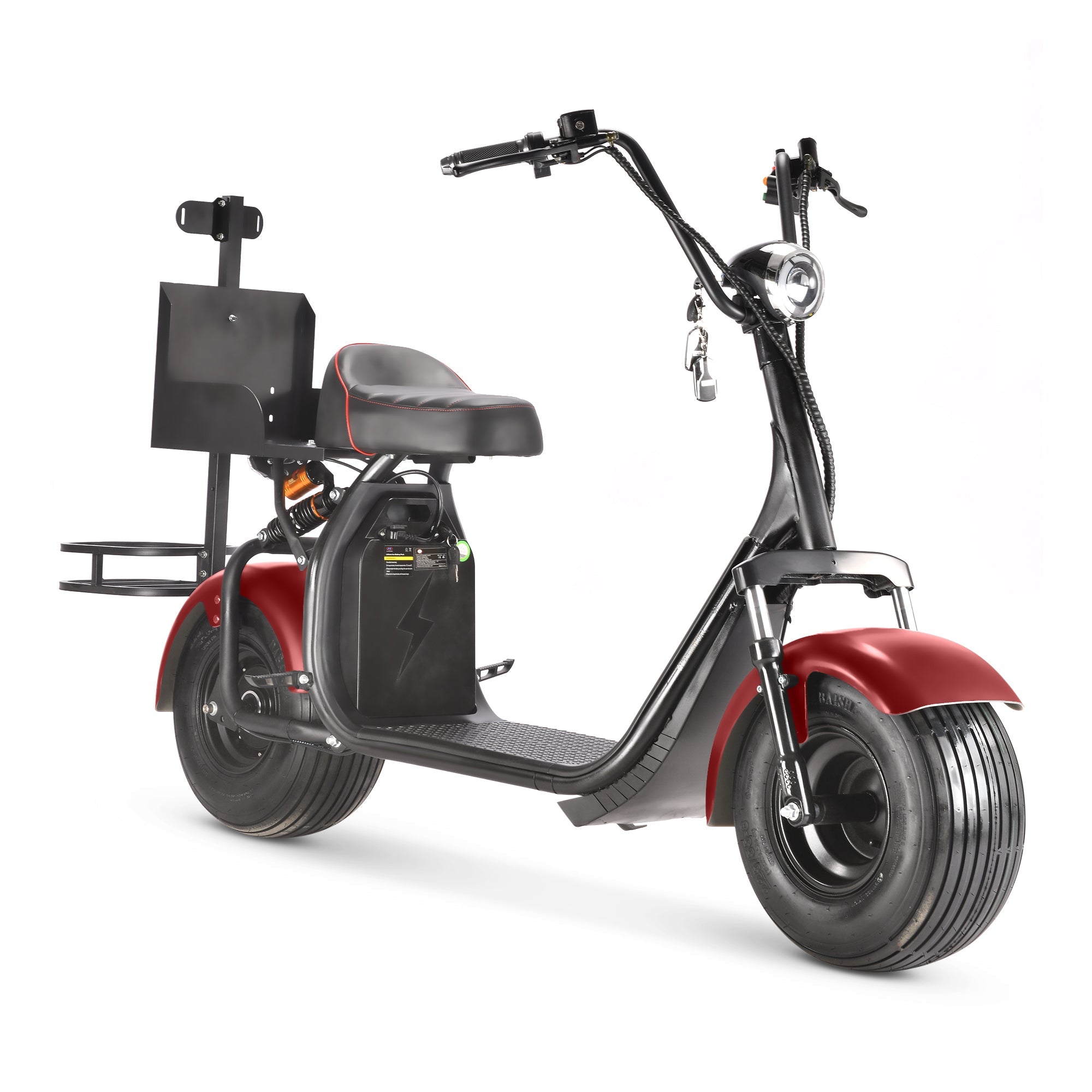 SoverSky X7 Fat Tire Two-Wheel Electric Golf Scooter