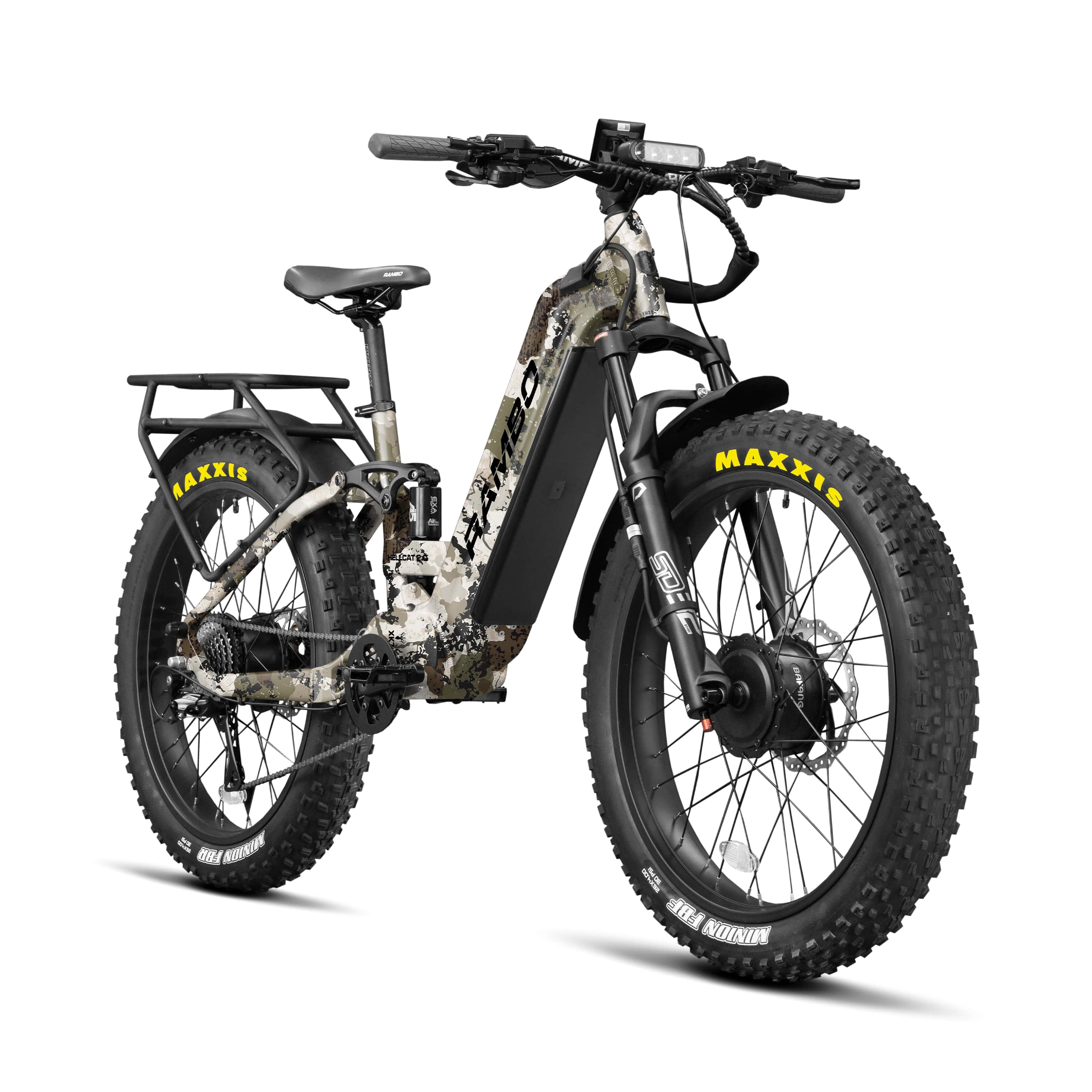 Rambo Hellcat 2.0 FS All Wheel Drive Full Suspension Electric Hunting Bike