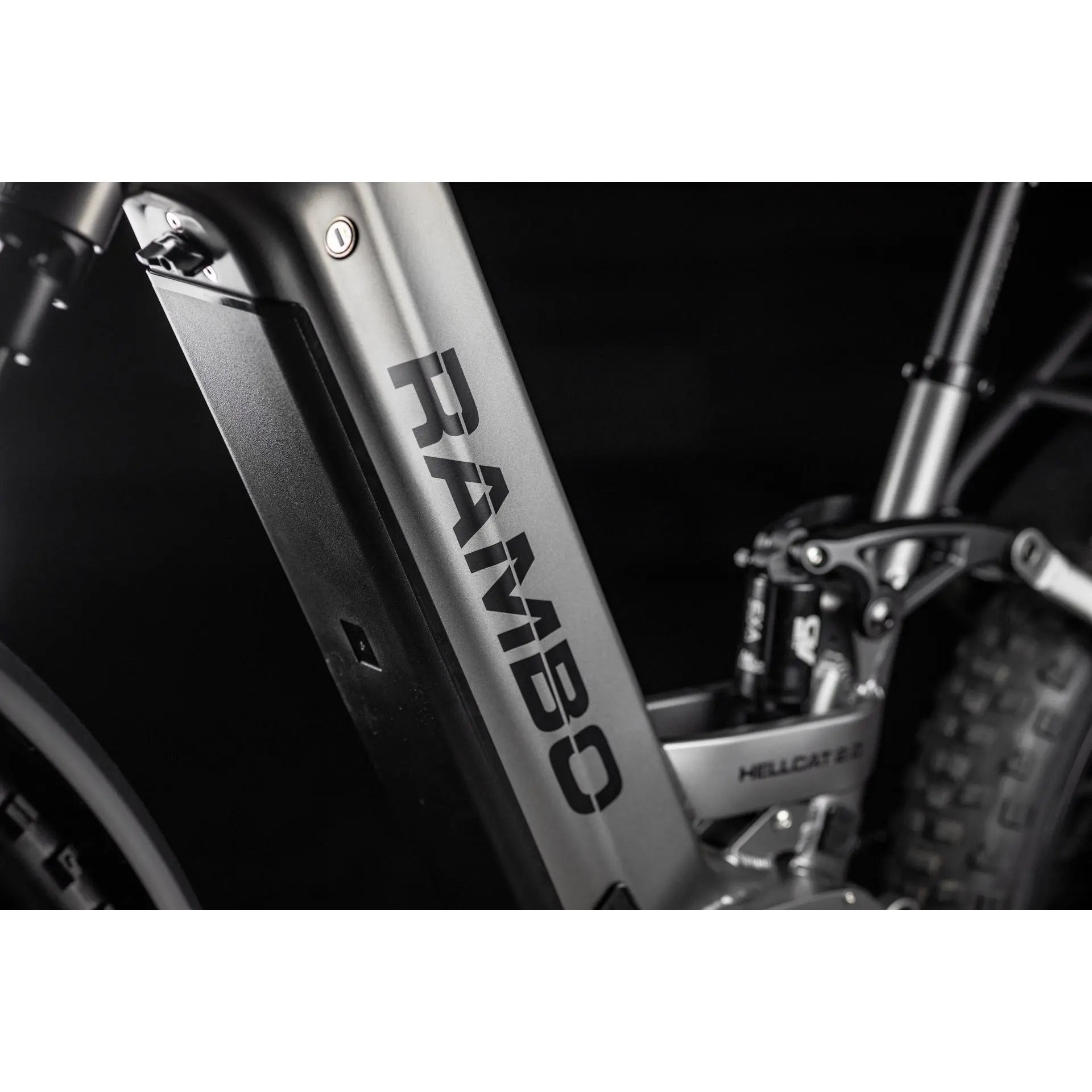 Rambo Hellcat 2.0 FS All Wheel Drive Full Suspension Electric Hunting Bike 