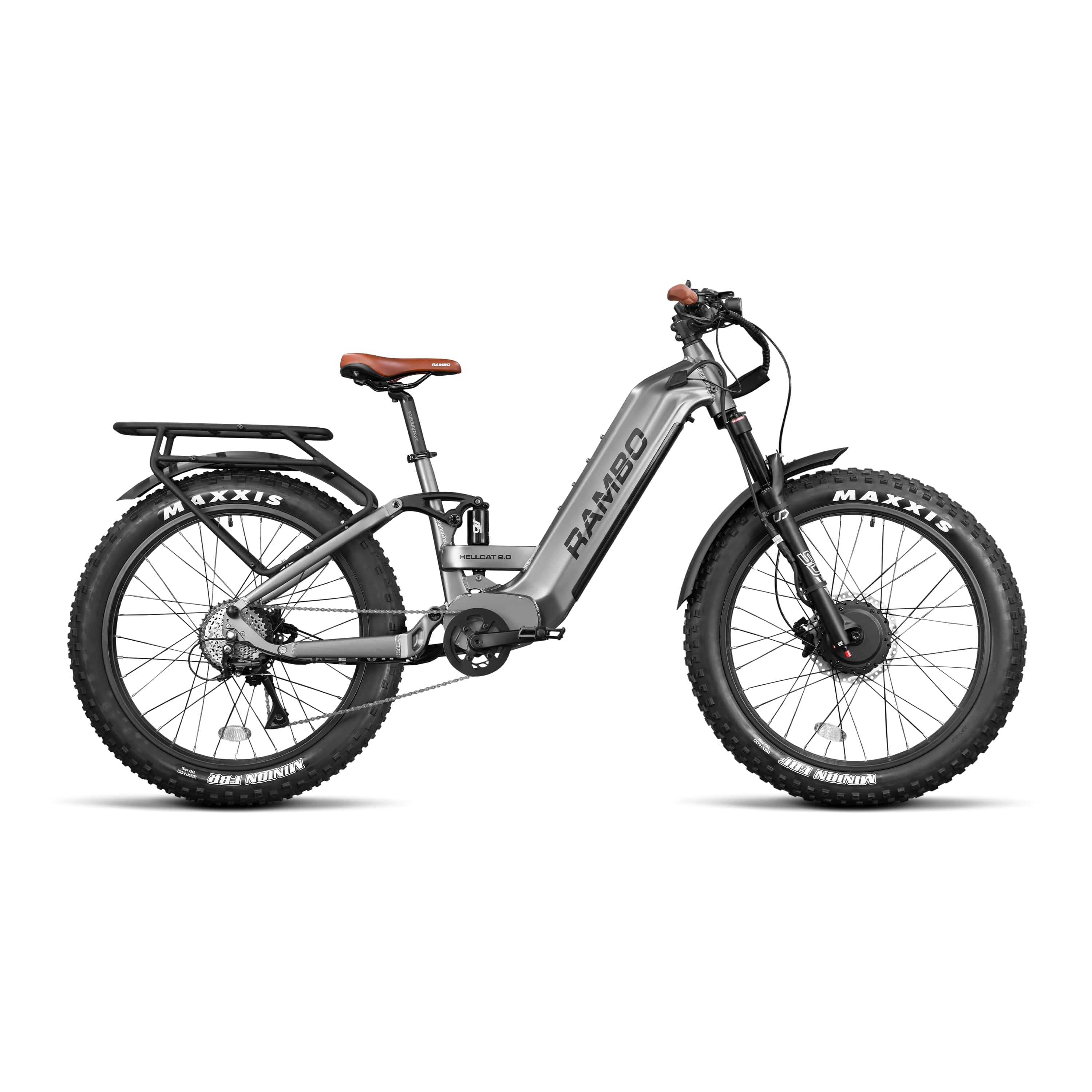 Rambo Hellcat 2.0 FS All Wheel Drive Full Suspension Electric Hunting Bike
