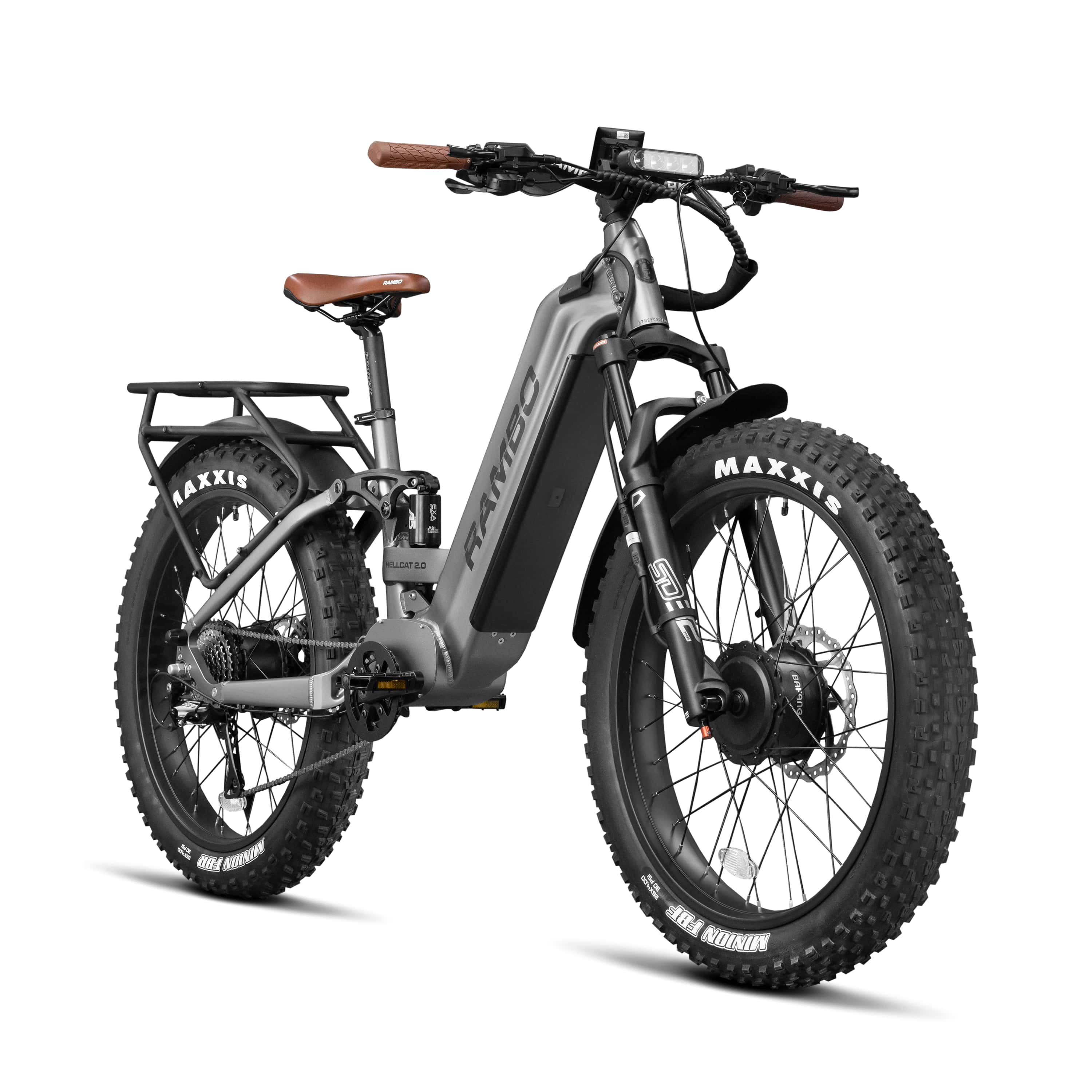 Rambo Hellcat 2.0 FS All Wheel Drive Full Suspension Electric Hunting Bike