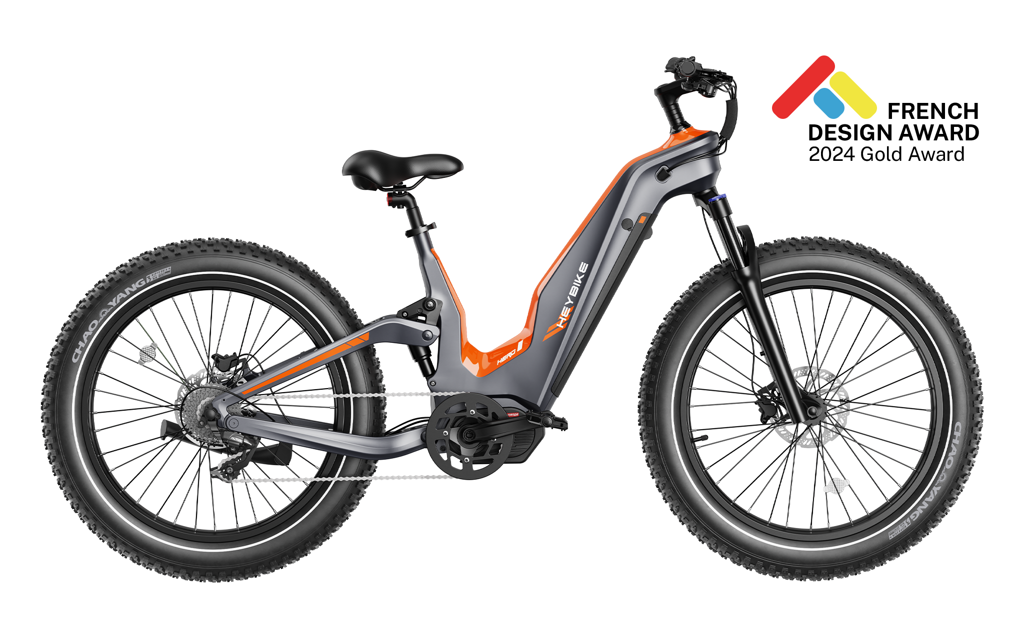 Heybike Hero Carbon Fiber Fat Tire Electric Bike