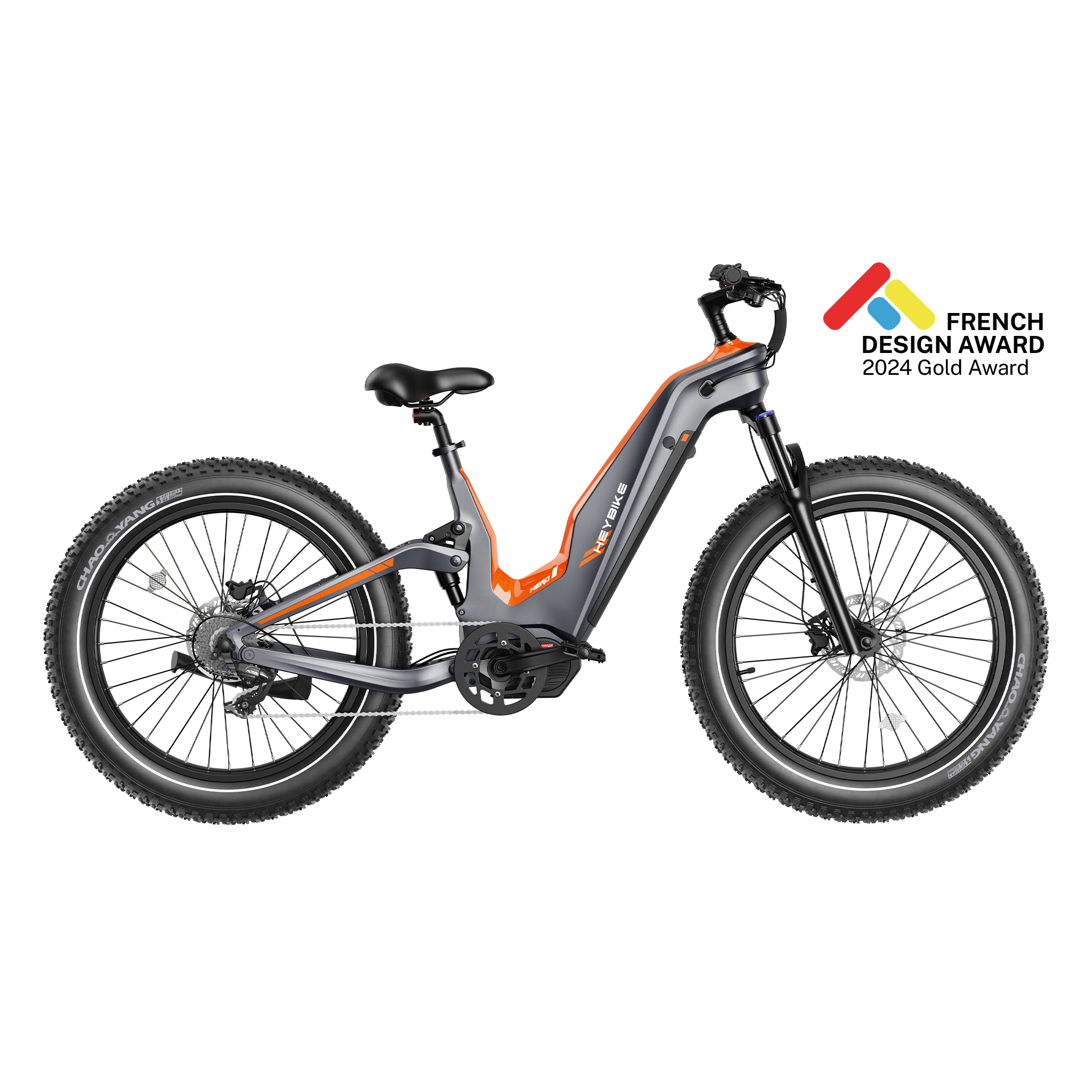 Heybike Hero Carbon Fiber Fat Tire Electric Bike