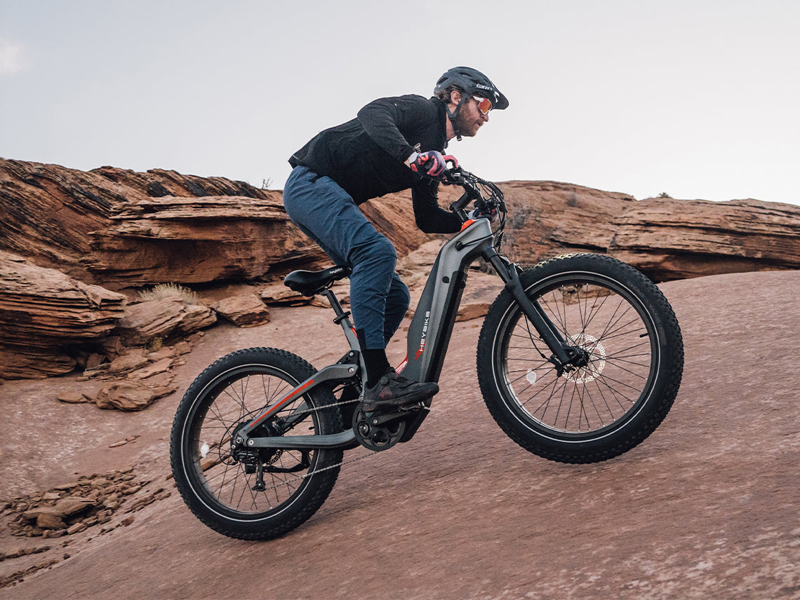 Heybike Hero Carbon Fiber Fat Tire Electric Bike