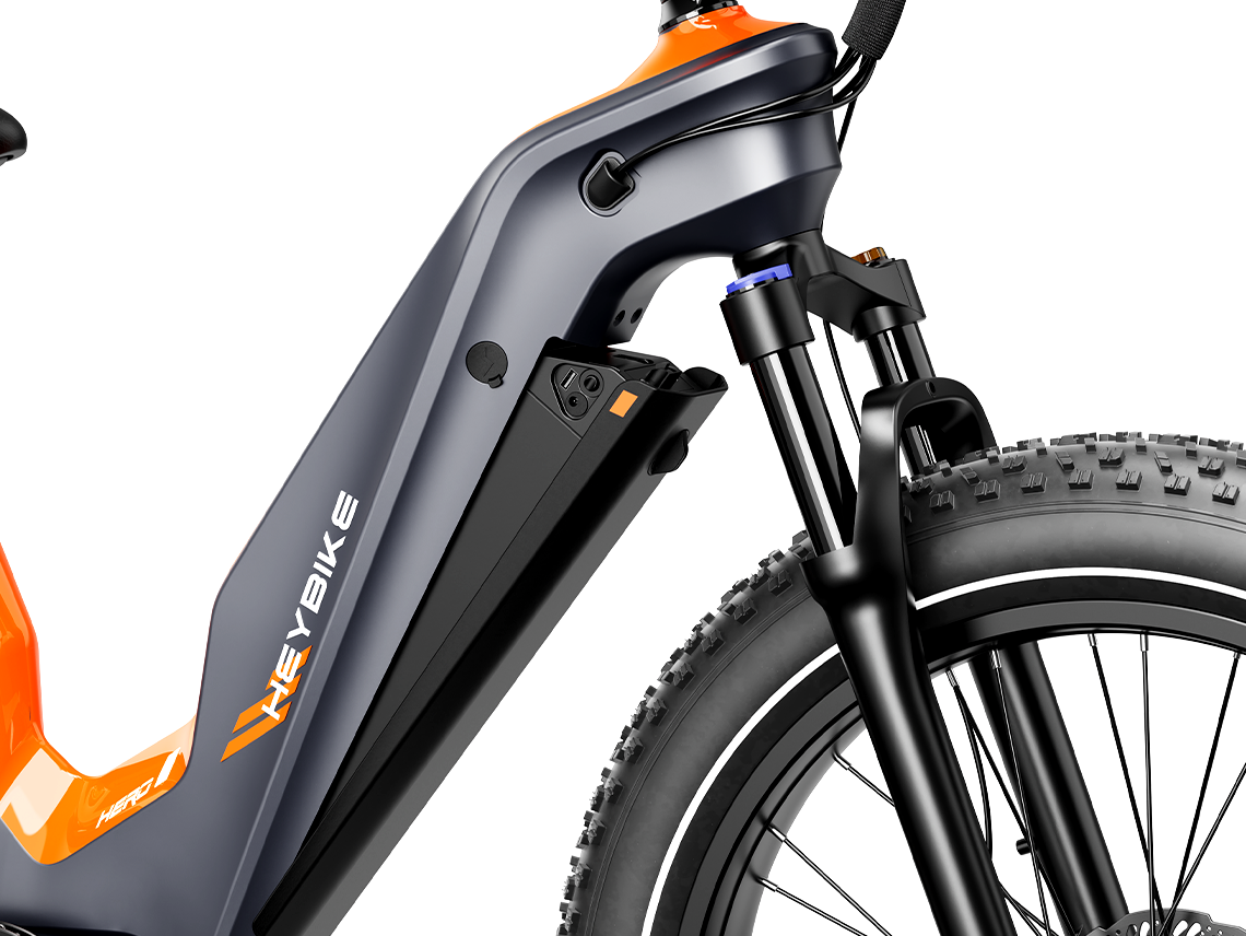 Heybike Hero Carbon Fiber Fat Tire Electric Bike