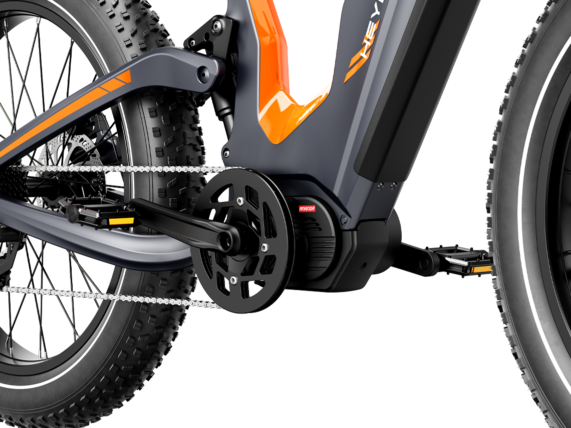 Heybike Hero Carbon Fiber Fat Tire Electric Bike