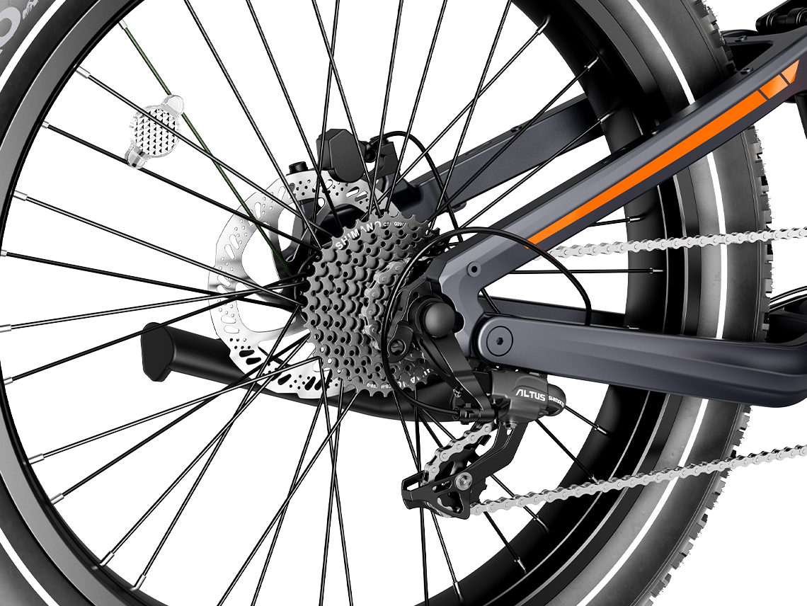 Heybike Hero Carbon Fiber Fat Tire Electric Bike