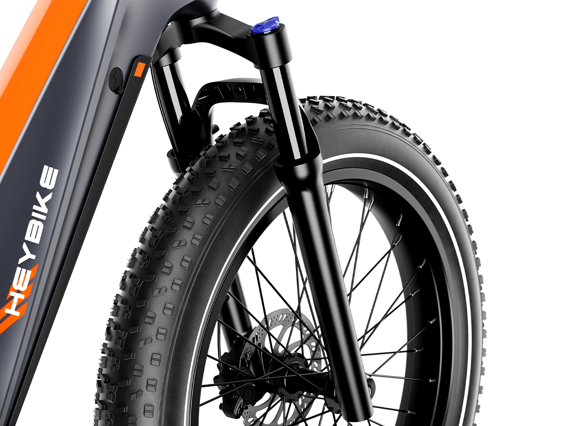 Heybike Hero Carbon Fiber Fat Tire Electric Bike